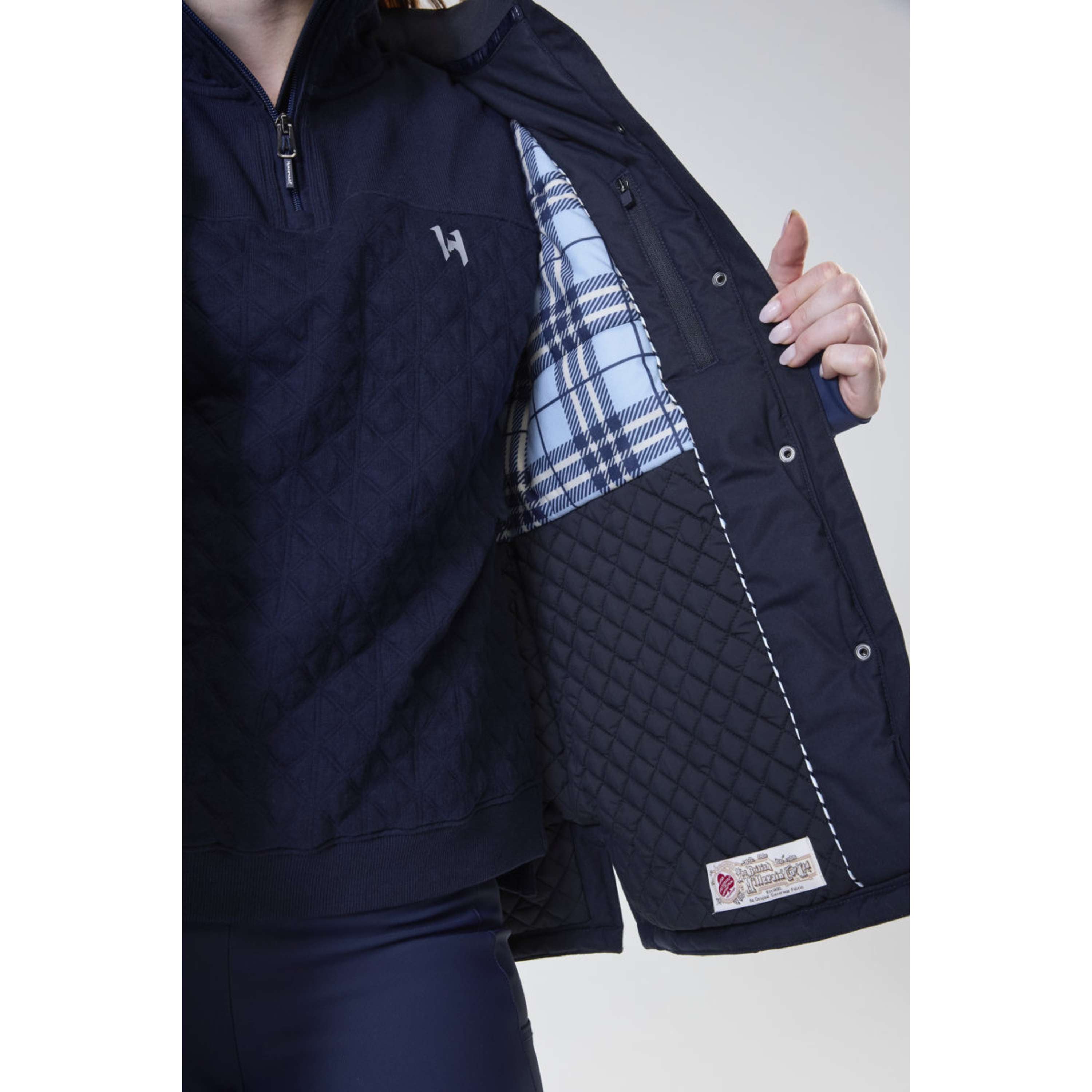 Horseware Wax Coat Newmarket Core Navy