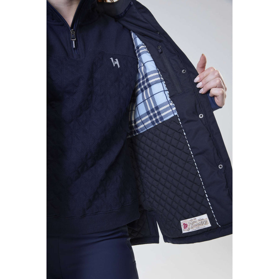 Horseware Wax Coat Newmarket Core Navy