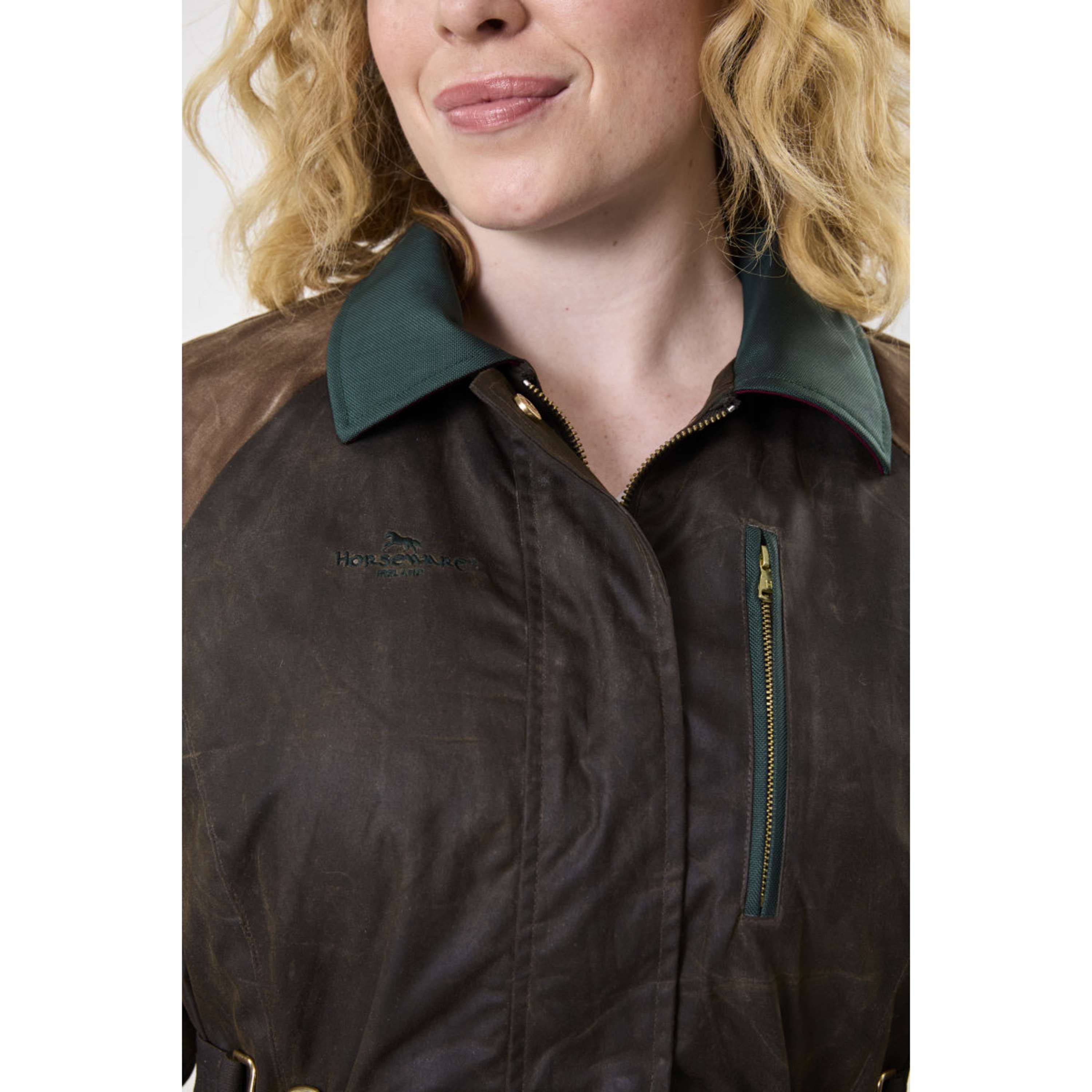 Horseware Wax Coat 40 Year Heritage Bay/Rambo Green