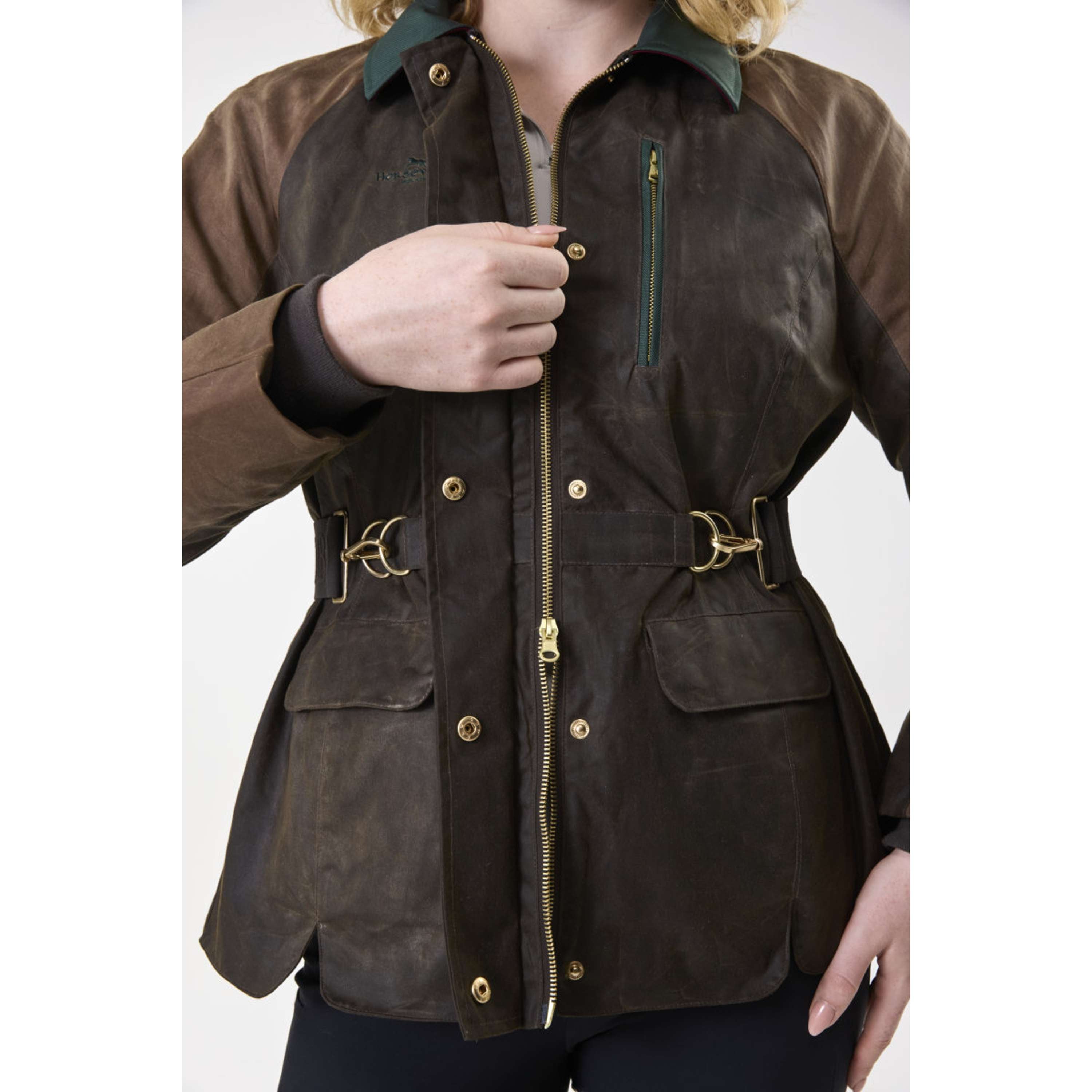 Horseware Wax Coat 40 Year Heritage Bay/Rambo Green