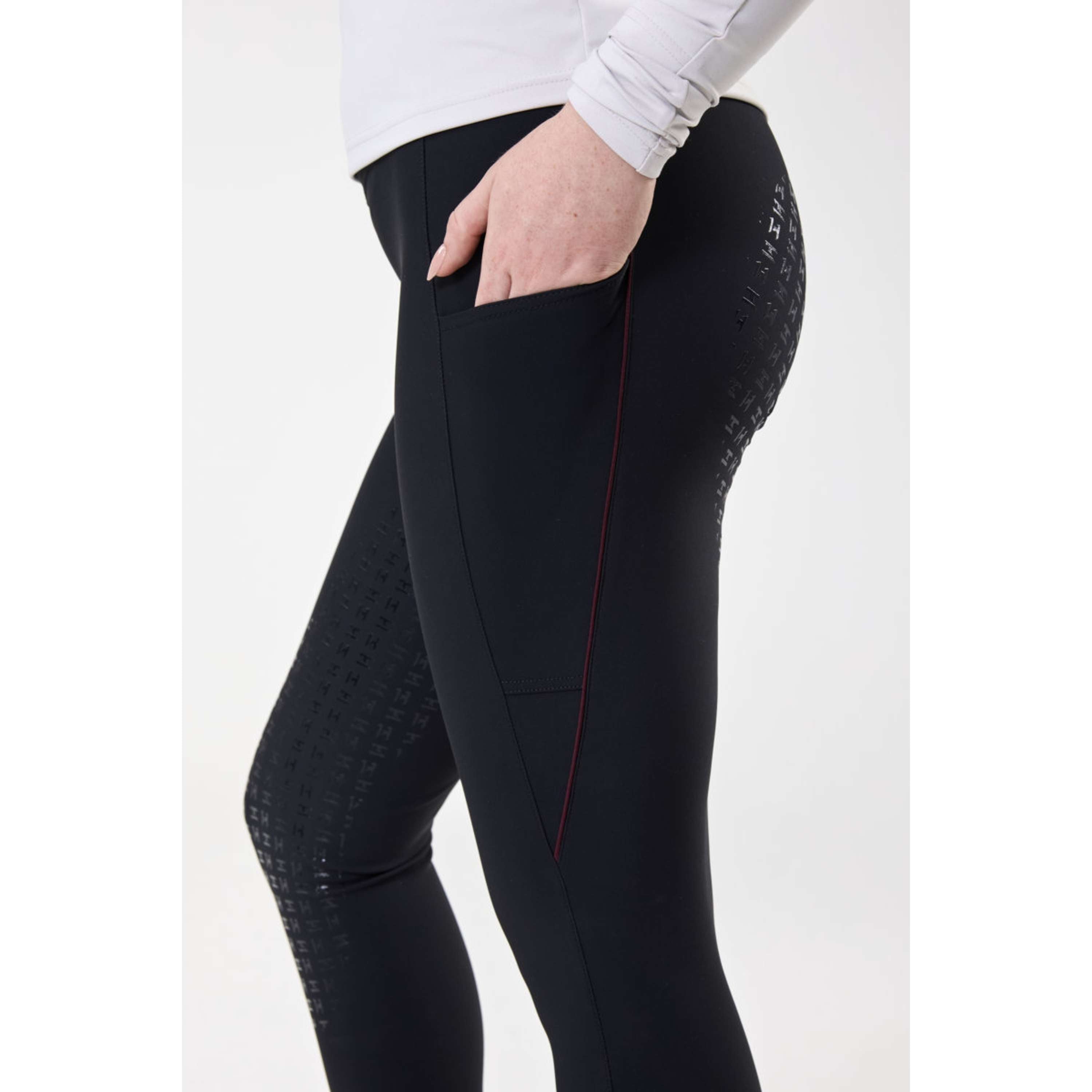 Horseware Winter Riding Legging Optifit Full Seat Core Black
