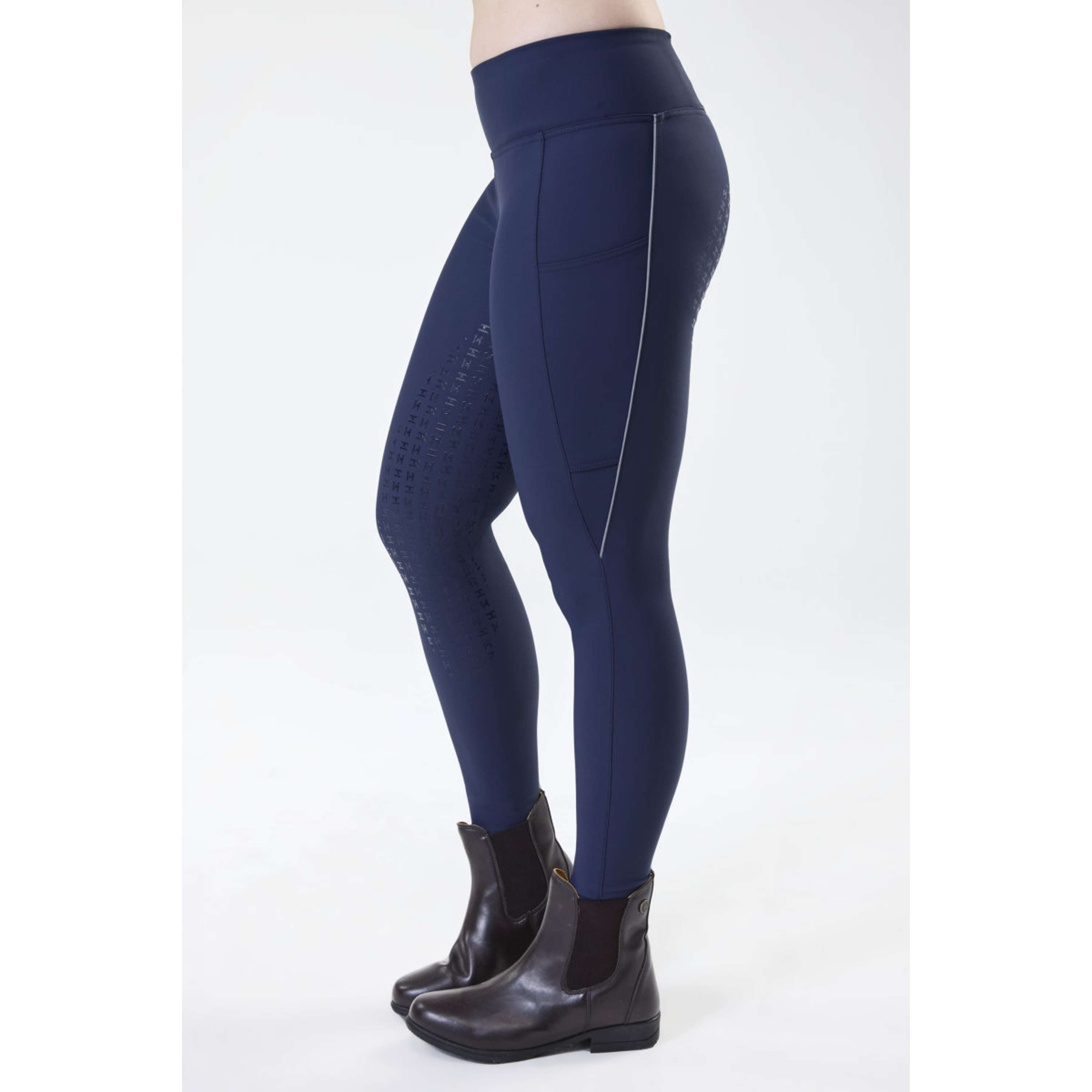Horseware Winter Riding Legging Optifit Full Seat Core Navy