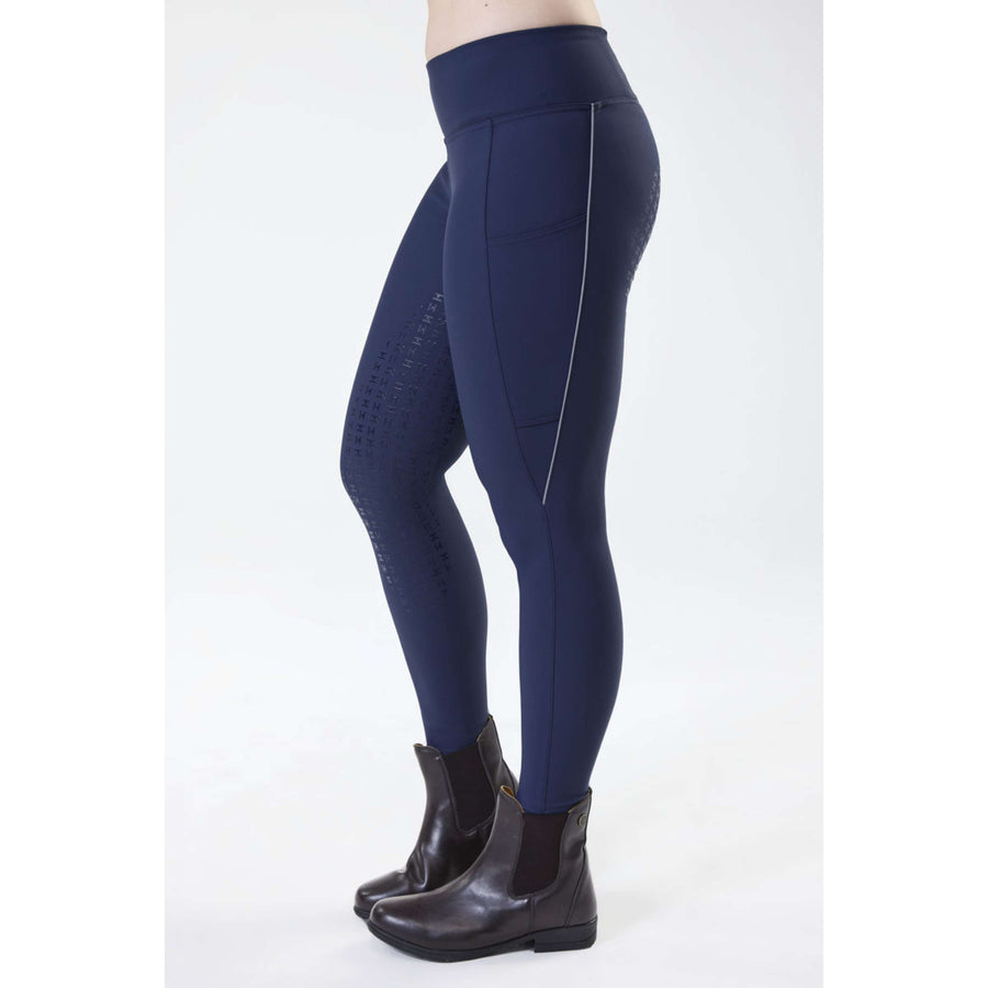 Horseware Winter Riding Legging Optifit Full Seat Core Navy