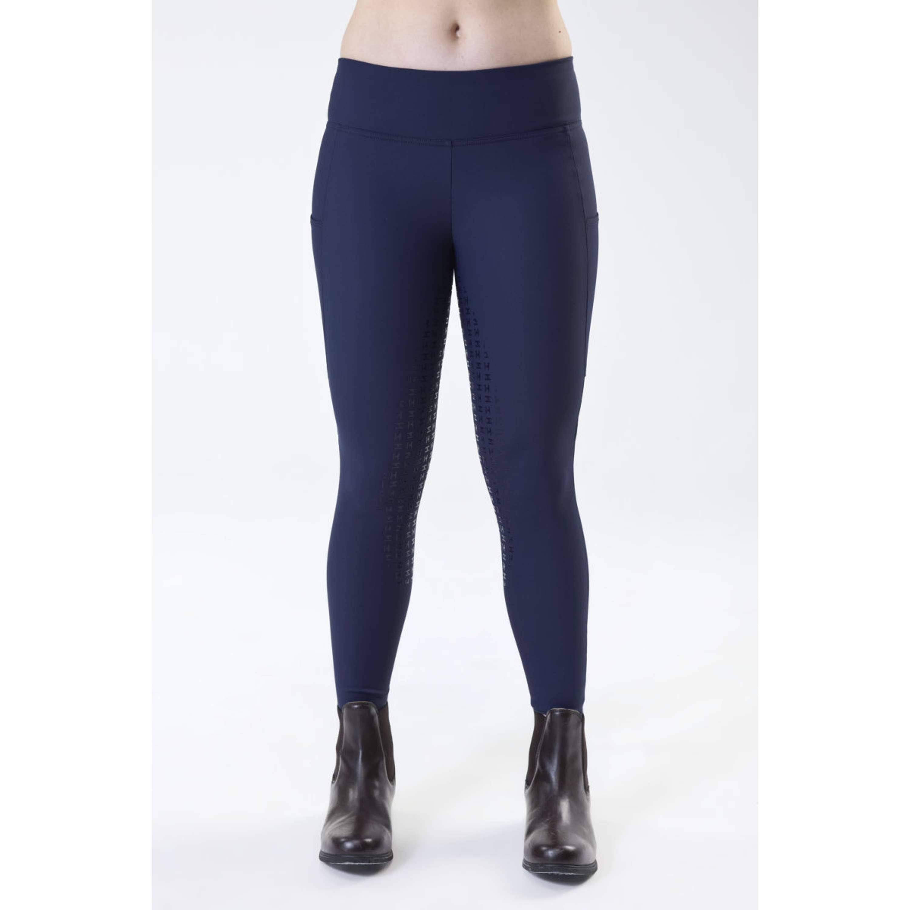 Horseware Winter Riding Legging Optifit Full Seat Core Navy
