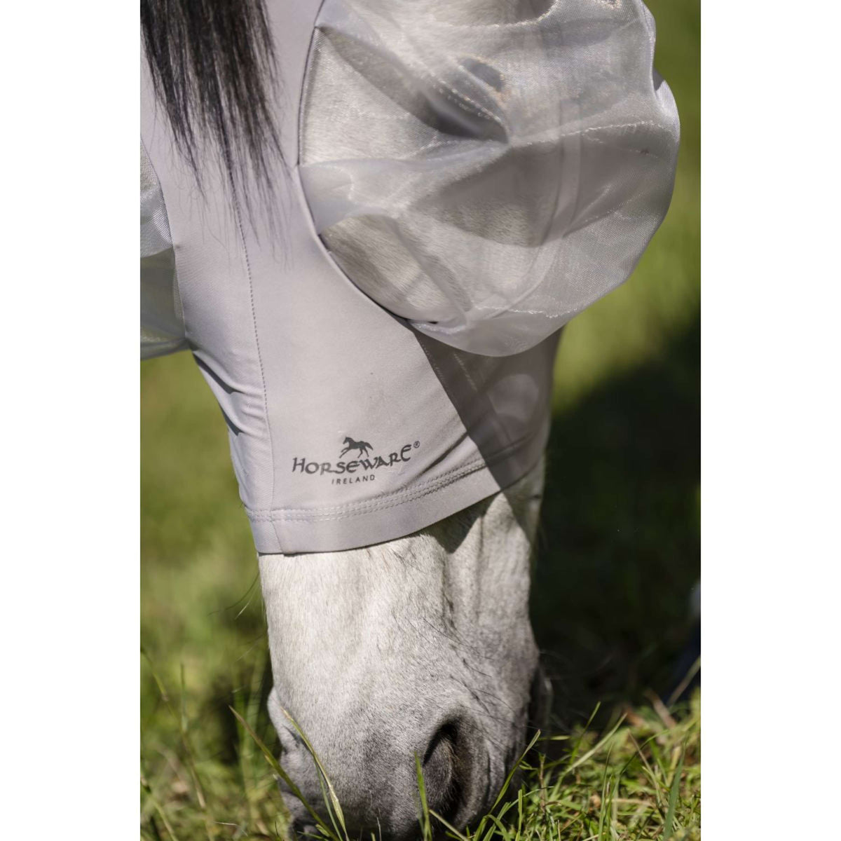 Horseware Fly Mask Defense Silver/Silver