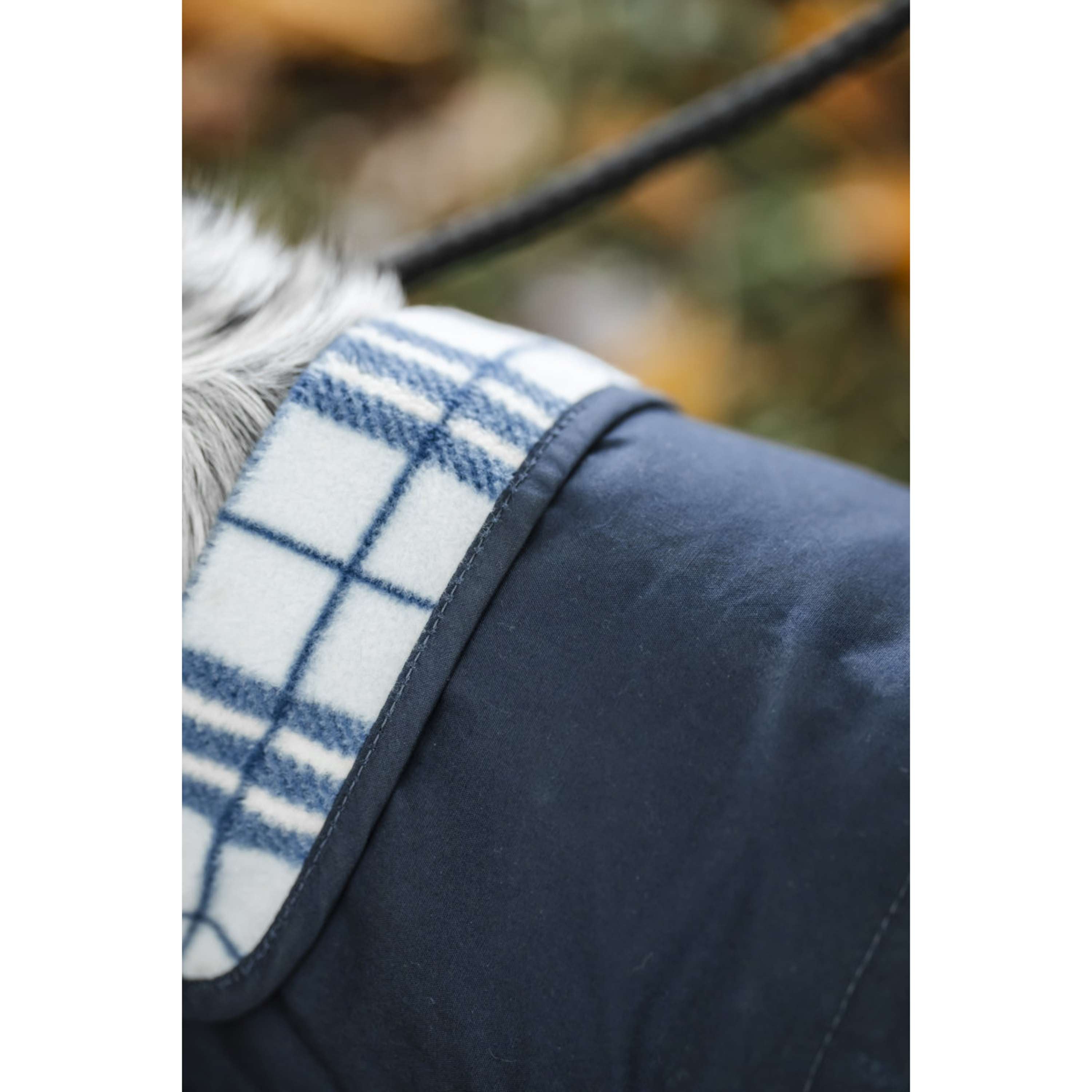 Horseware Dog Coat Newmarket Hertitage Navy/Witney Navy