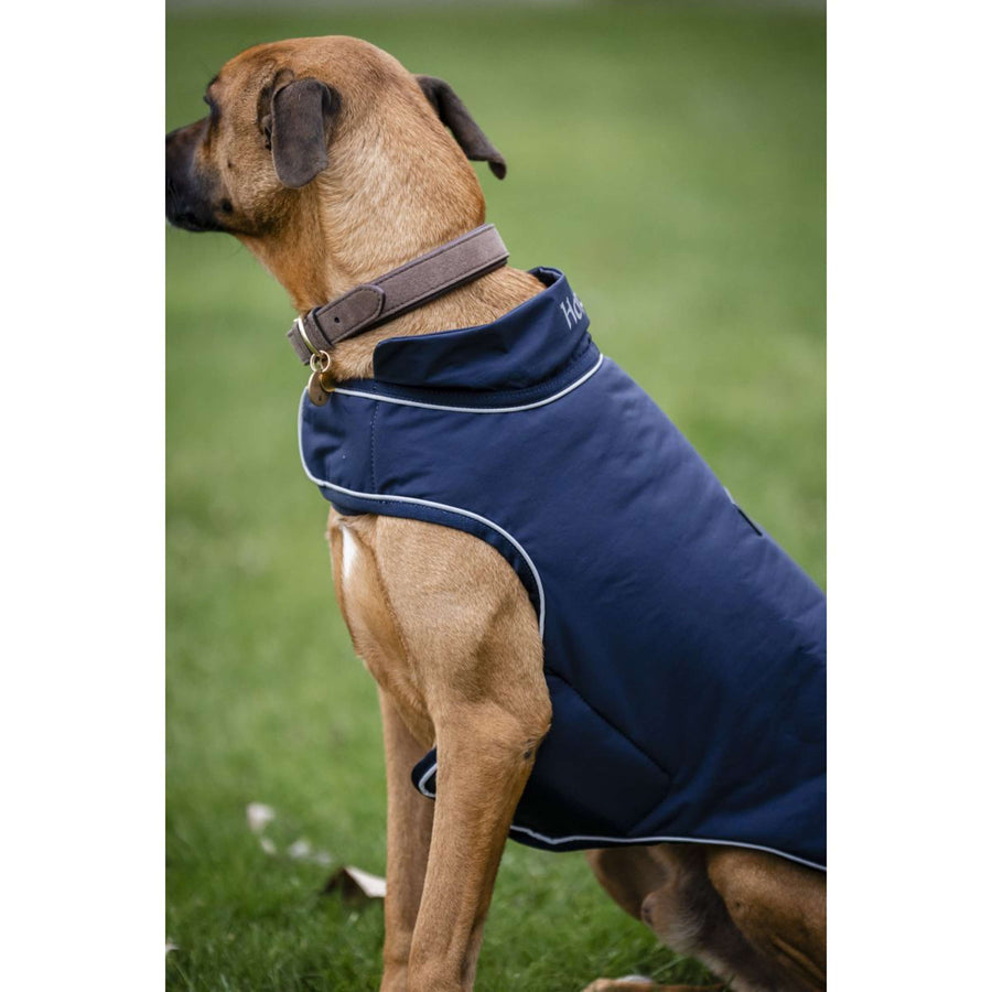 Horseware Dog Rain Coat Signature 100g Navy