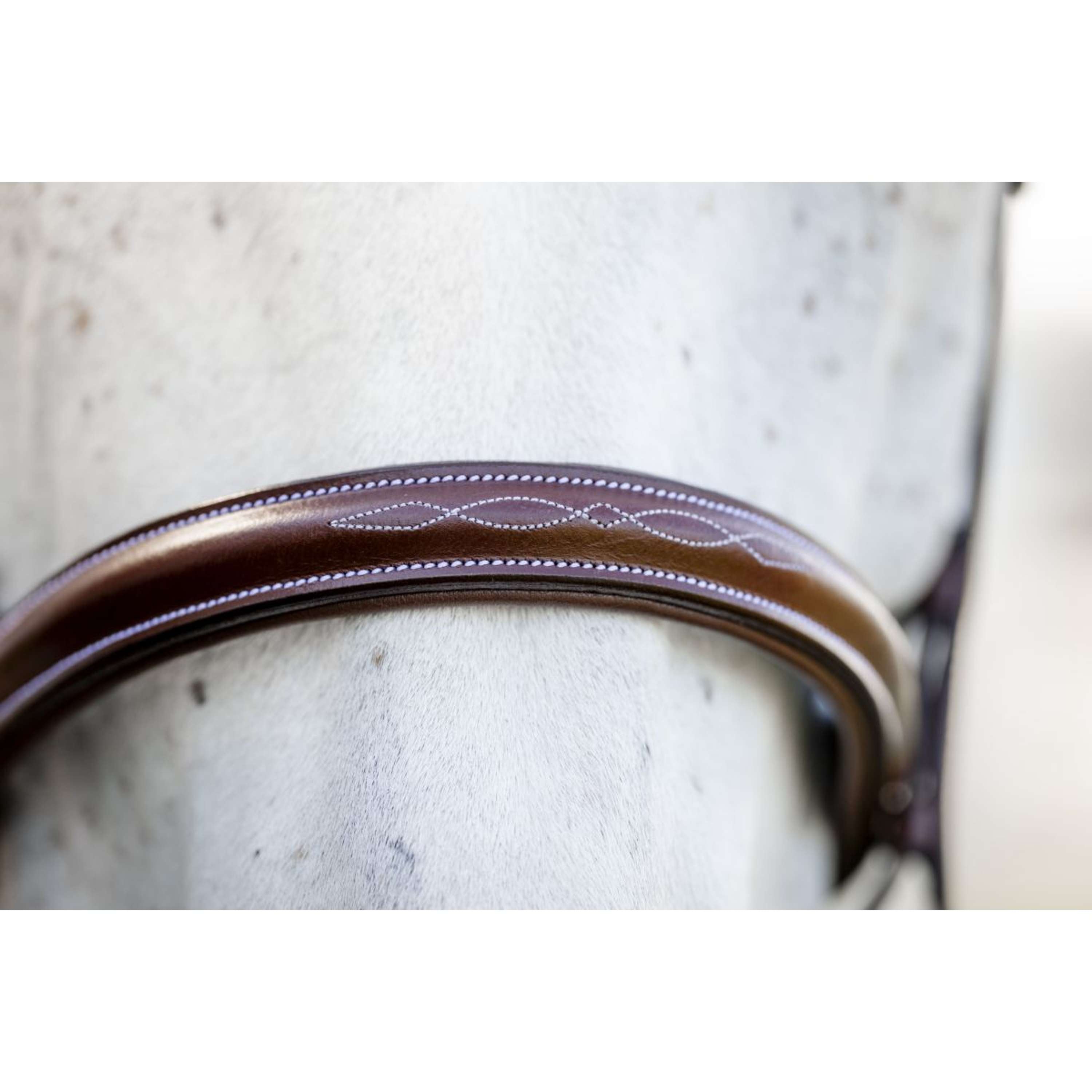 Horseware Bridle Hunter Cavesson with Reins Dark Tan