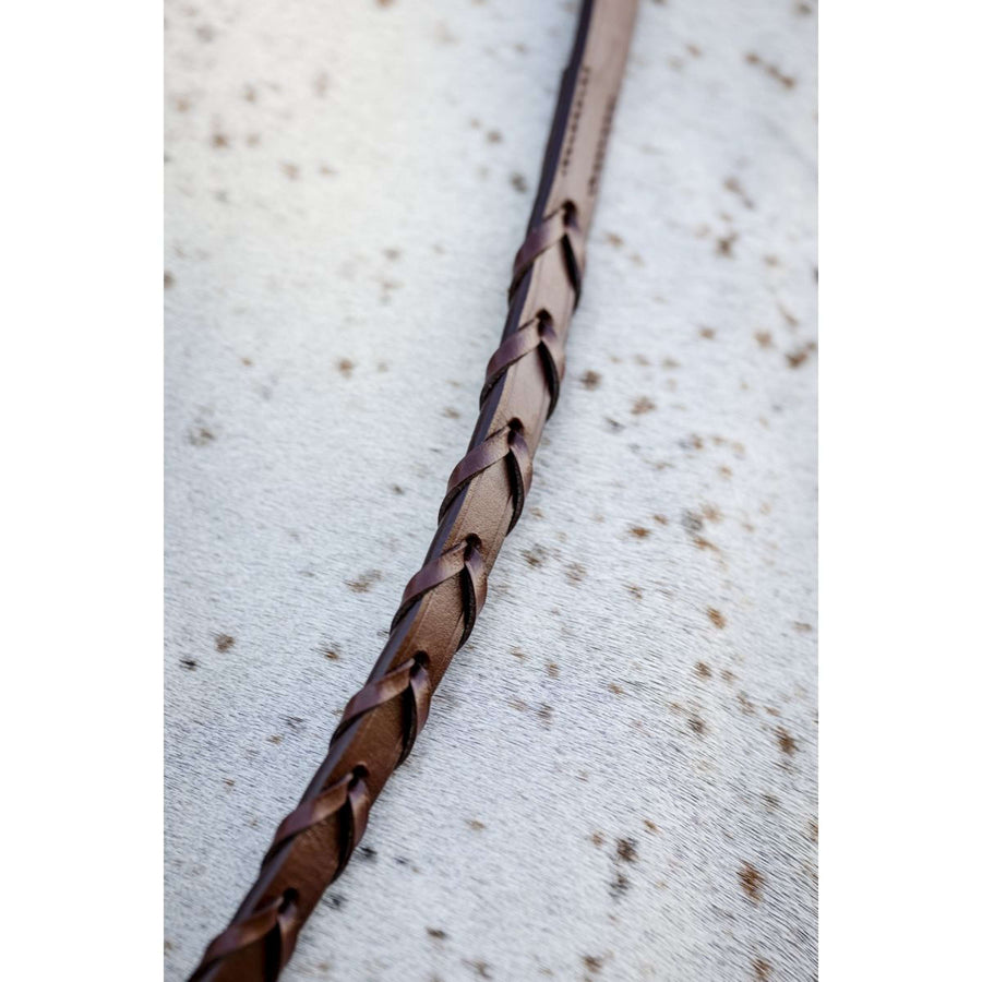 Horseware Bridle Pony Hunter Cavesson with Reins Dark Tan