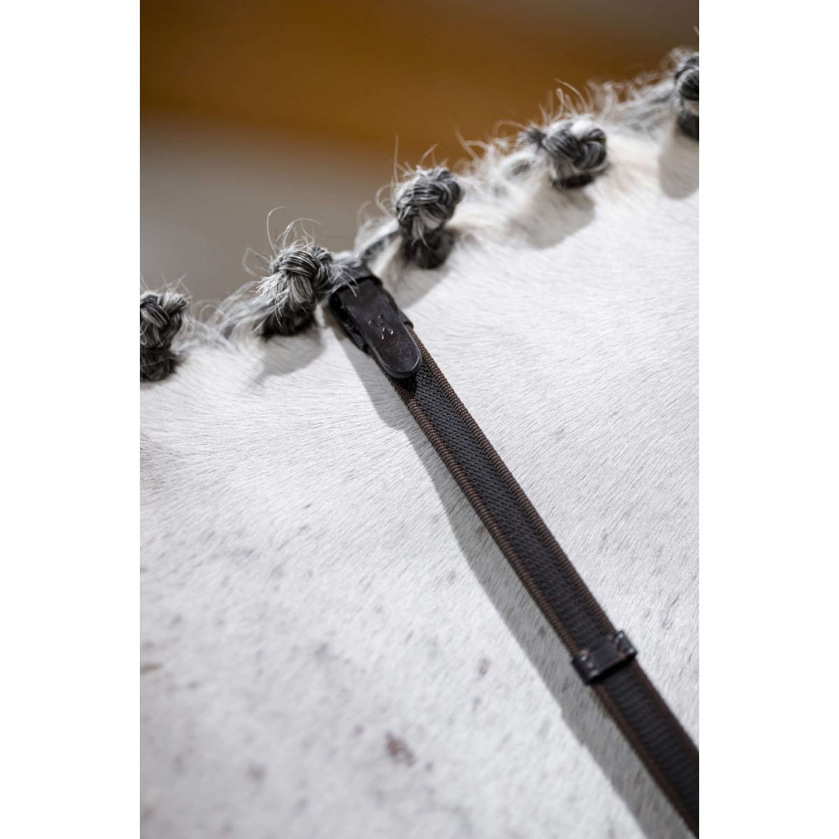 Horseware Reins Rubber Grip Continental Black