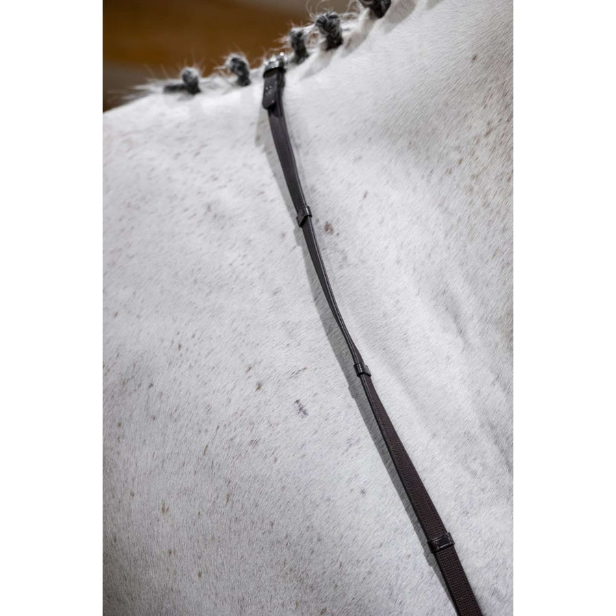 Horseware Reins Jumper with Stoppers Brown