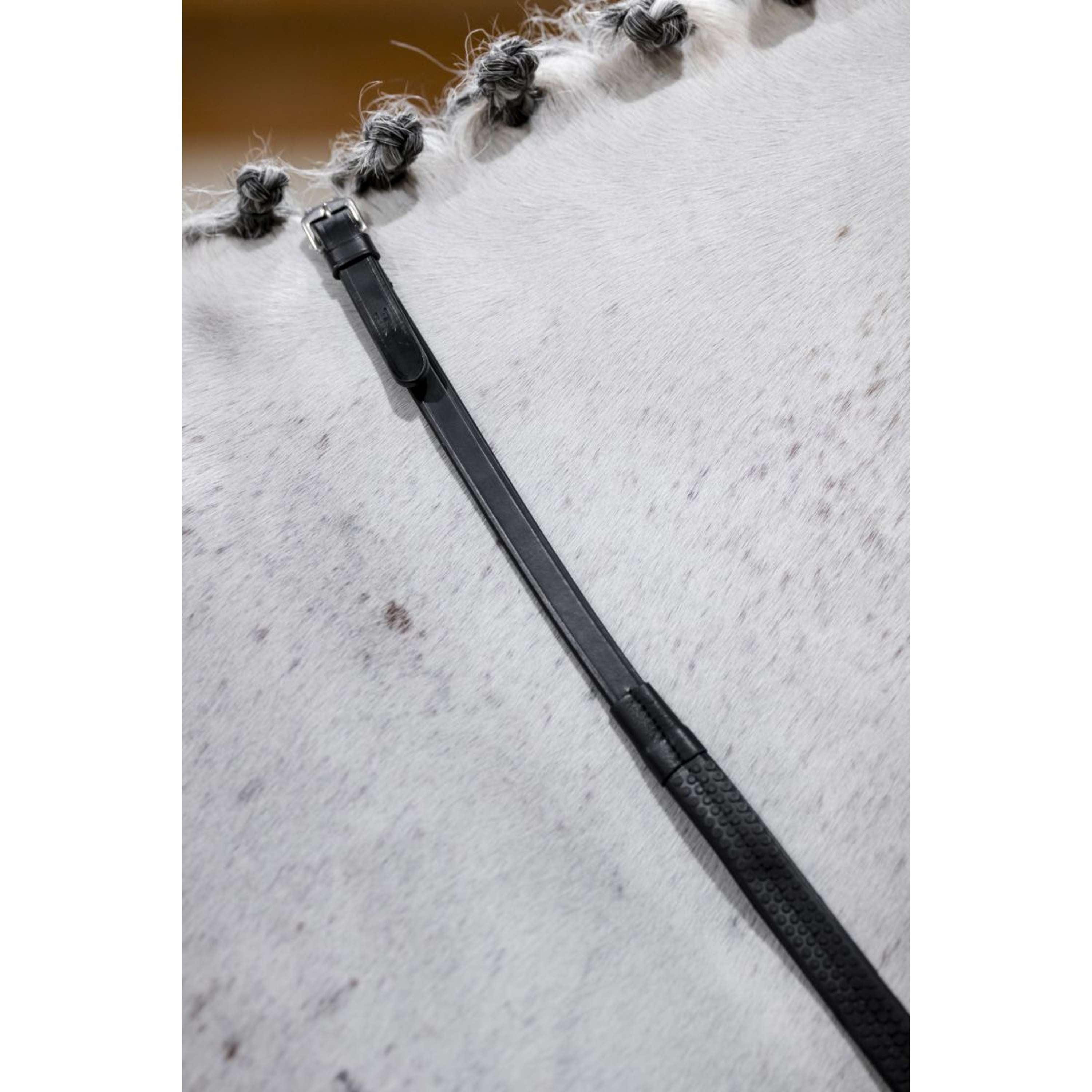 Horseware Reins Rubber Grip Black