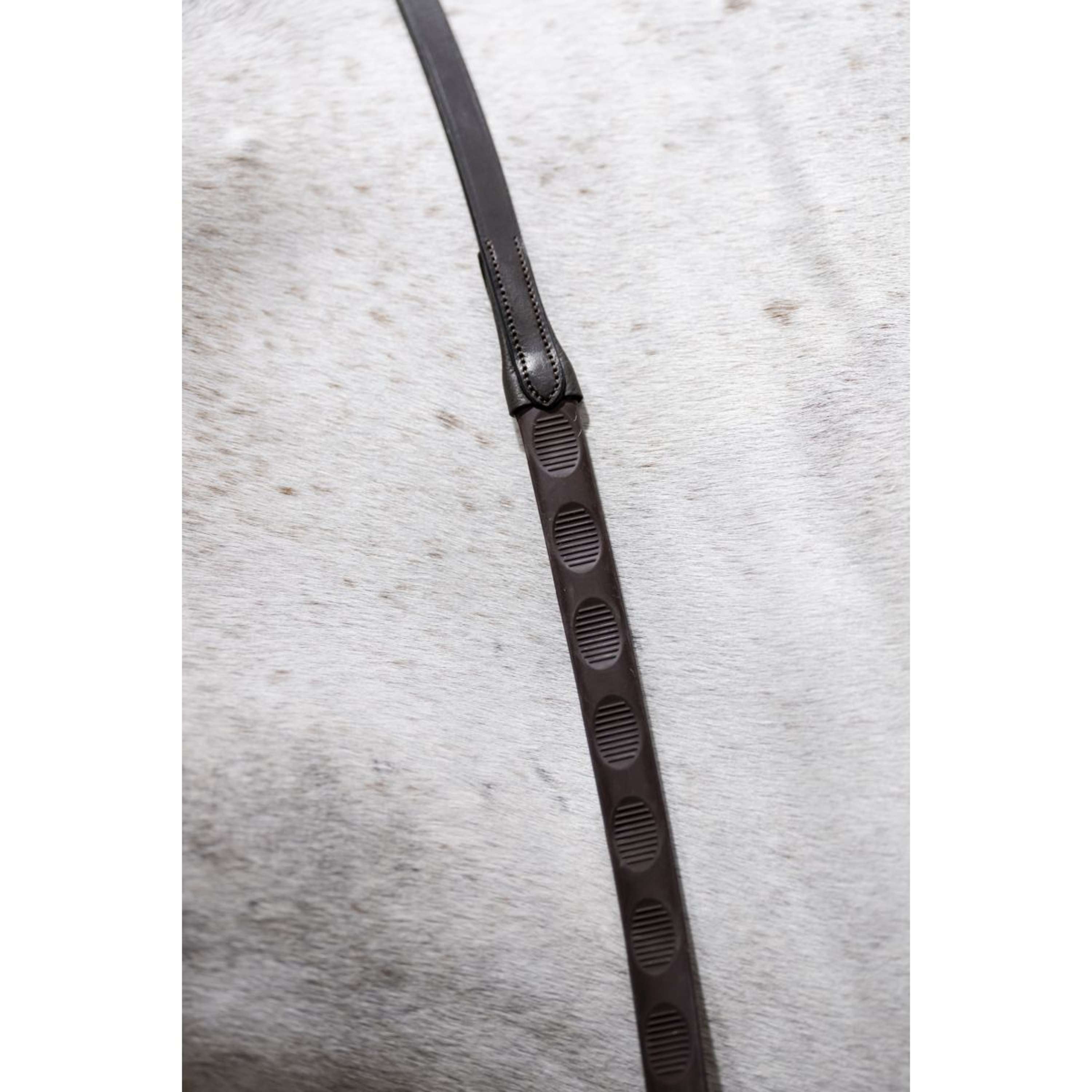 Horseware Reins Thumb Grip Rubber Brown