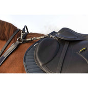 Rambo Micklem Chest Buckle with a Martingale Black