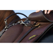 Rambo Micklem Chest Buckle with a Martingale Brown