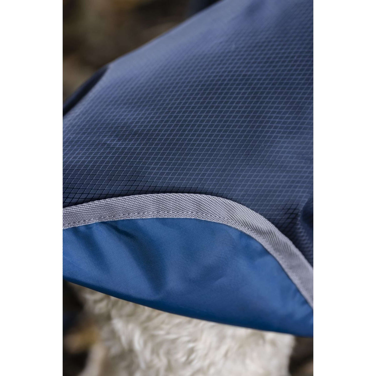 Horseware Ionic Therapy Dog Coat 50g Imperial Blue/Silver/Navy