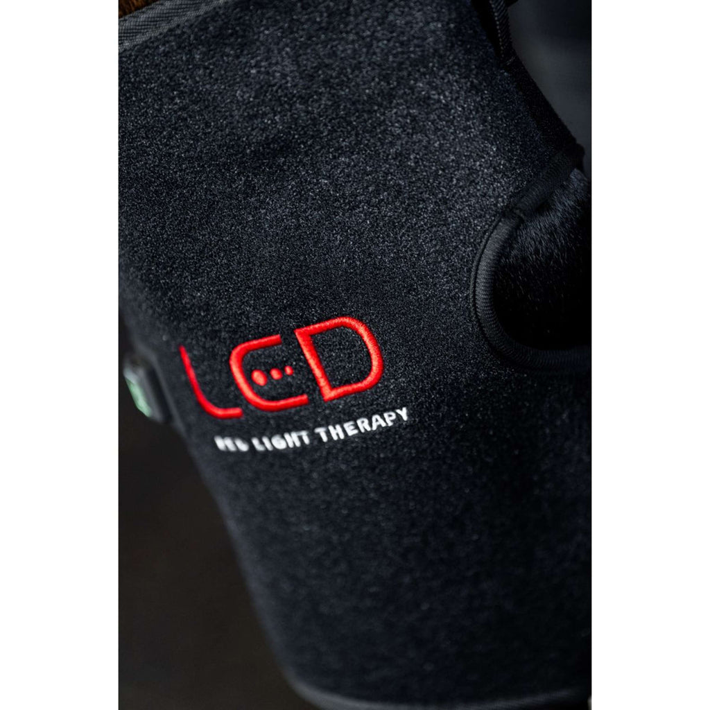 Horseware Hock Boots LED Red Light Therapy Pair Black/Black