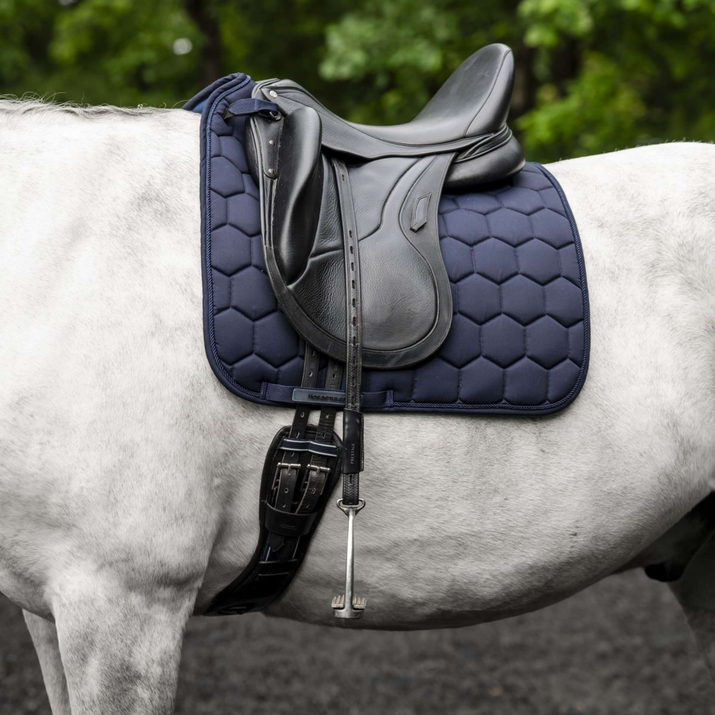 Horseware Saddlepad Ionic Dressage Navy
