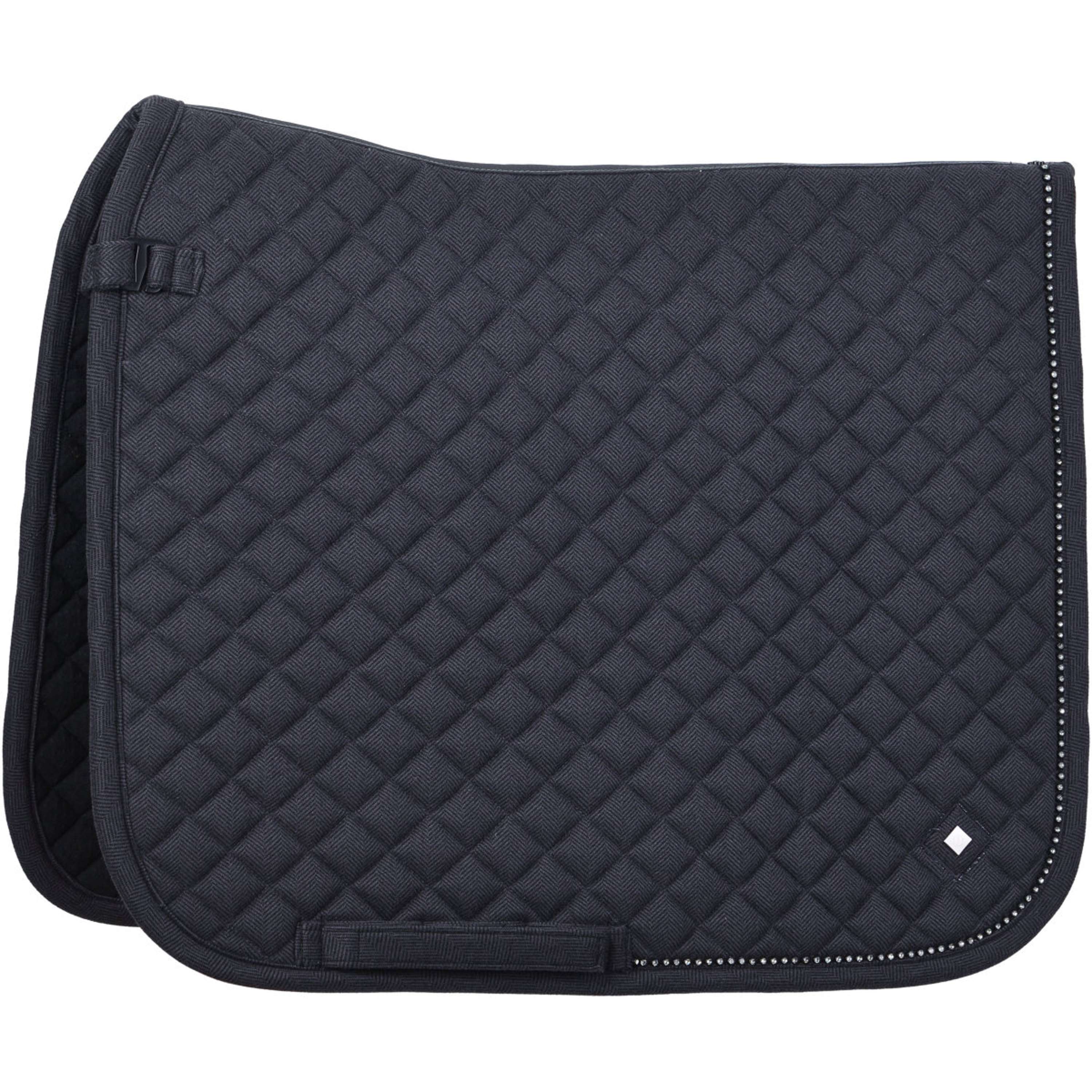 Imperial Riding Saddlepad IRHPenny herringbone Dressage Grey