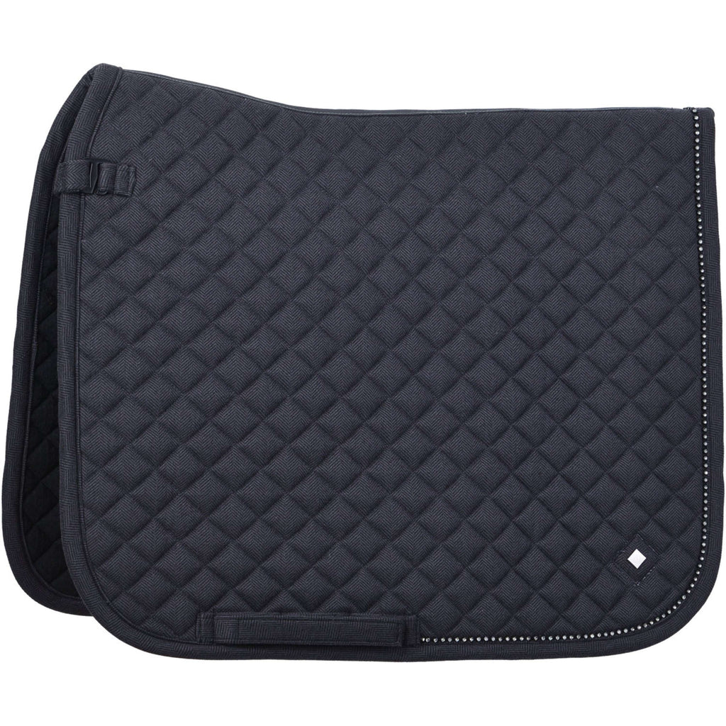 Imperial Riding Saddlepad IRHPenny herringbone Dressage Grey