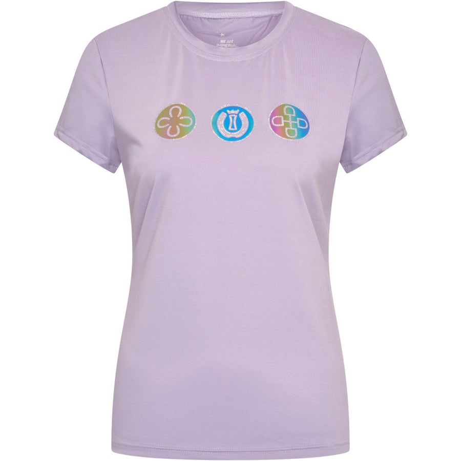 Imperial Riding T-Shirt IRHHolographics Wisteria