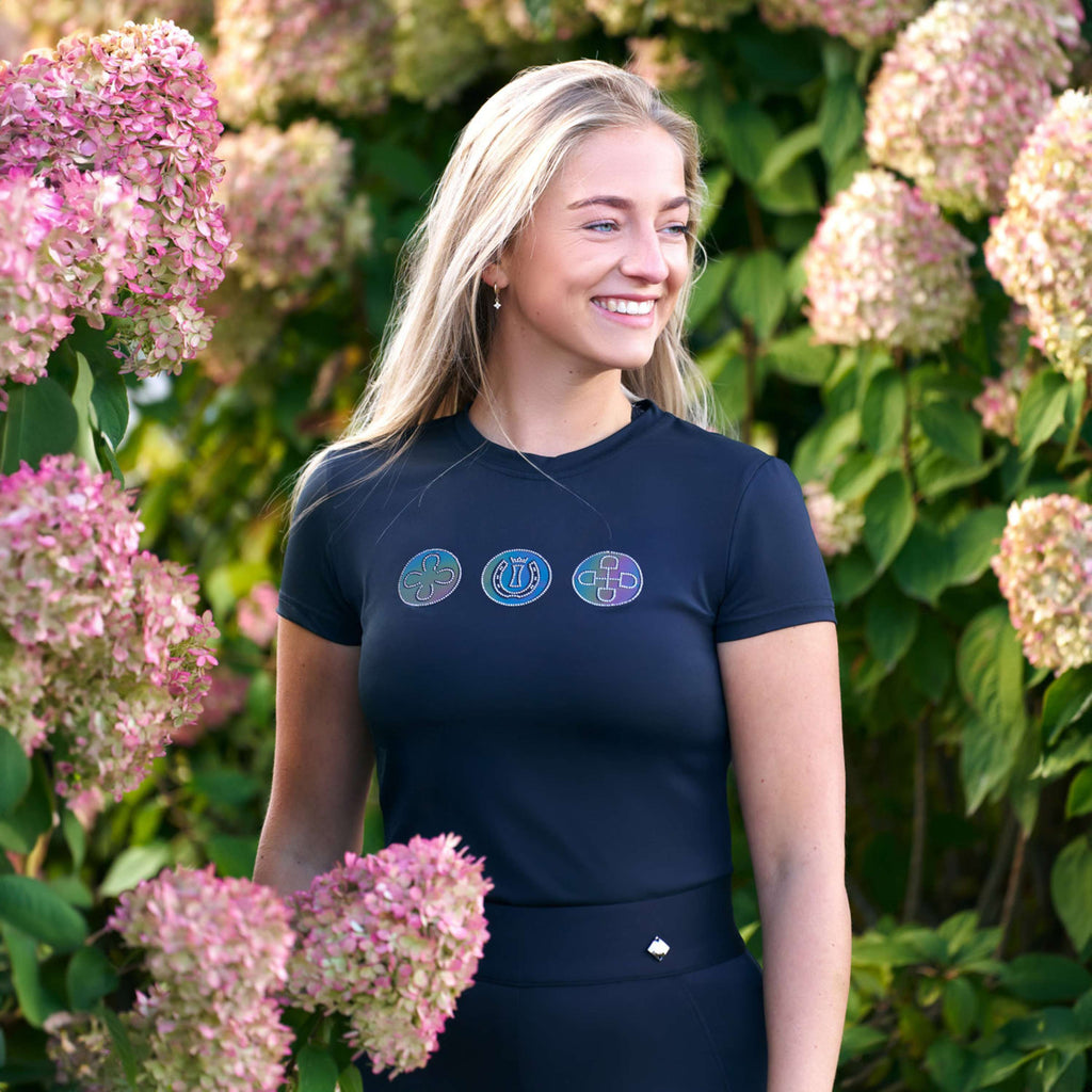 Imperial Riding T-Shirt IRHHolographics Black