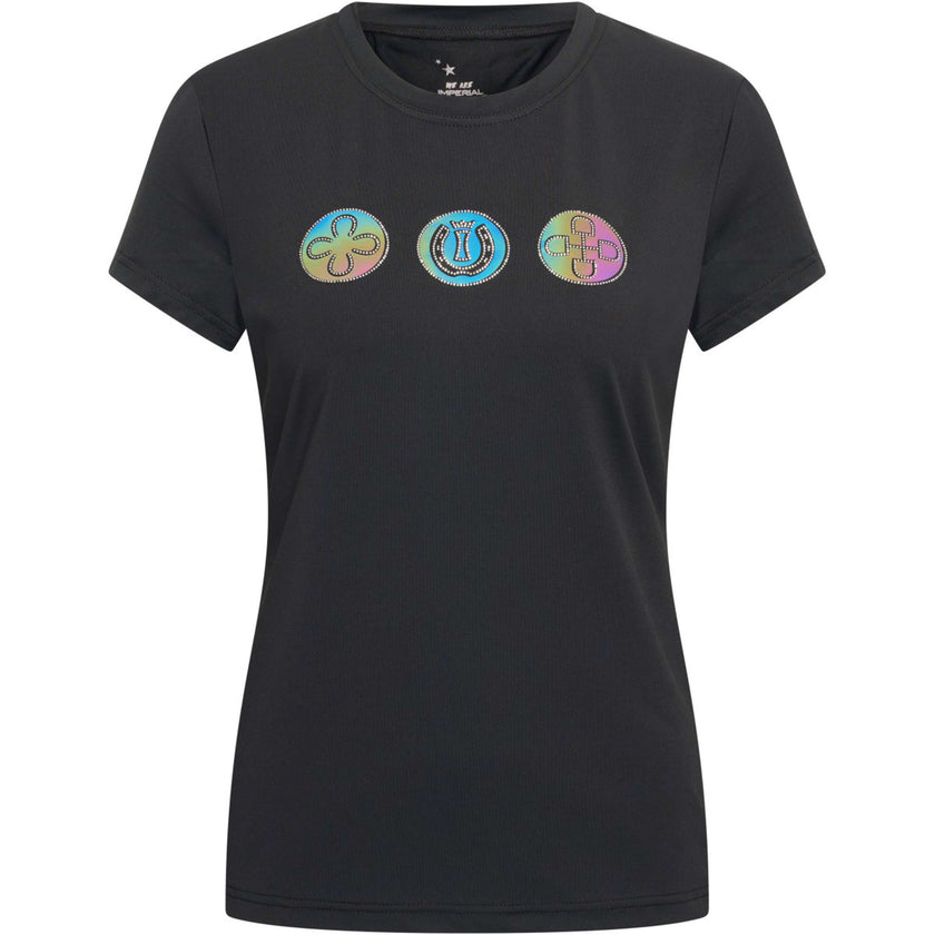 Imperial Riding T-Shirt IRHHolographics Black Imperial Riding T-Shirt IRHHolographics Black