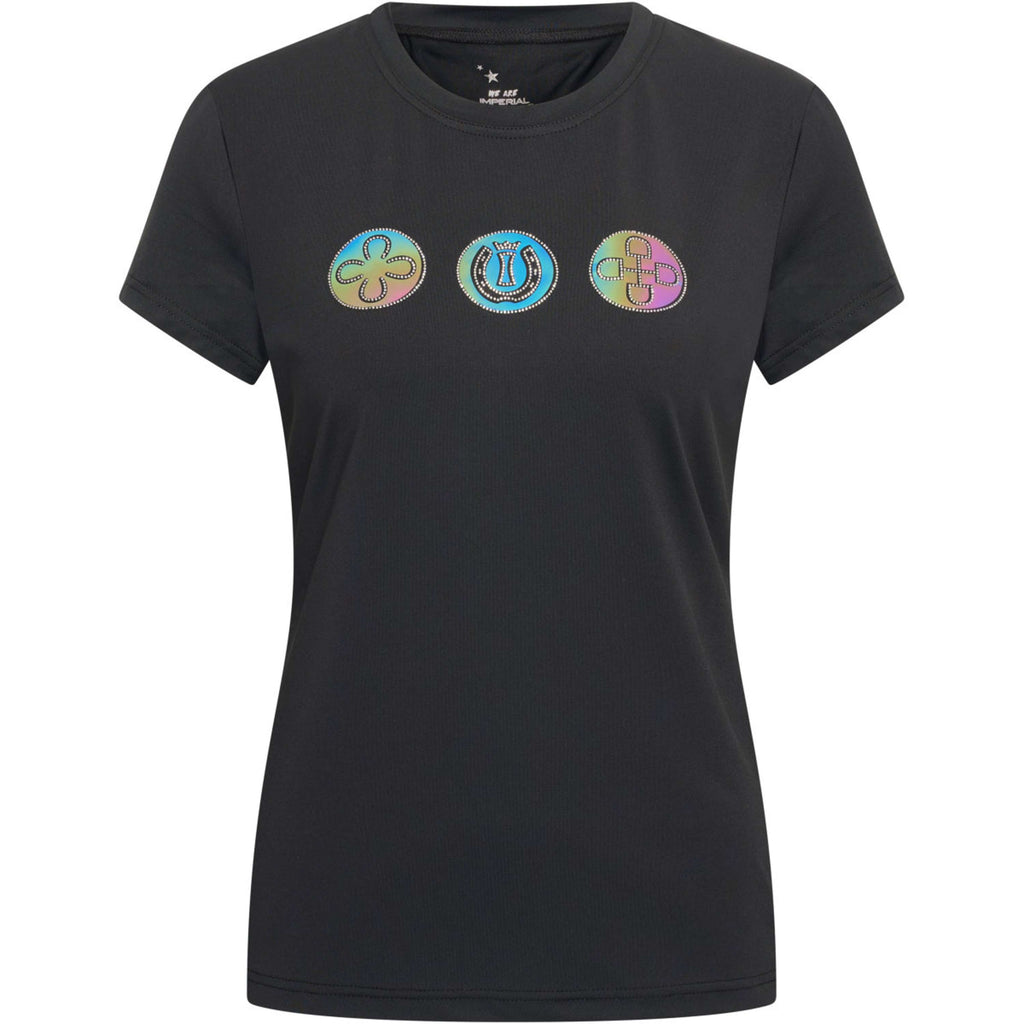 Imperial Riding T-Shirt IRHHolographics Black