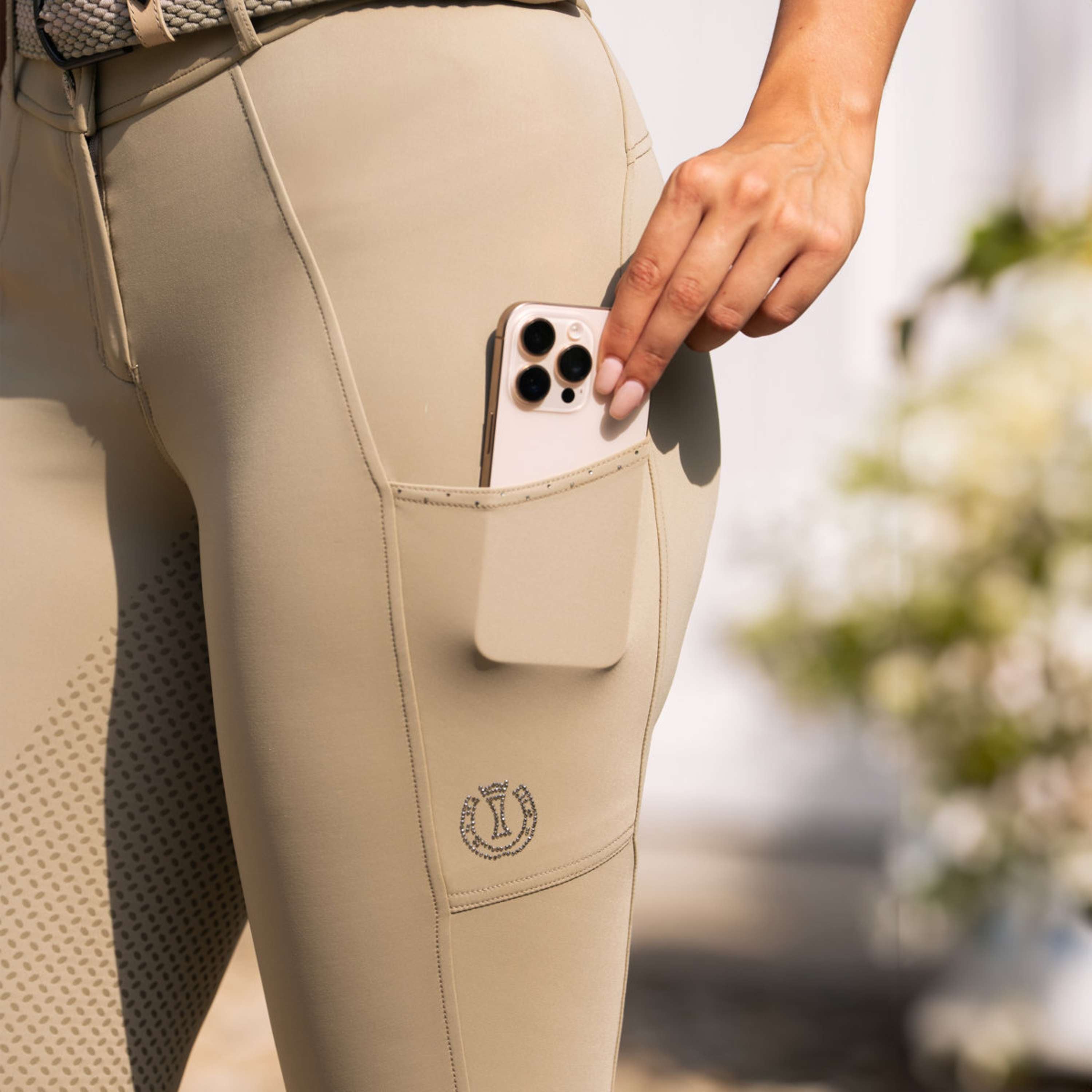 Imperial Riding Breeches IRHBliss Full Grip Light Olive