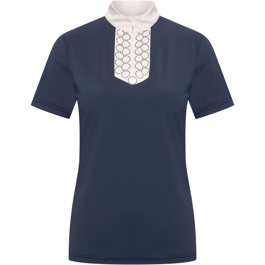 Imperial Riding Competition Shirt IRHShine Navy