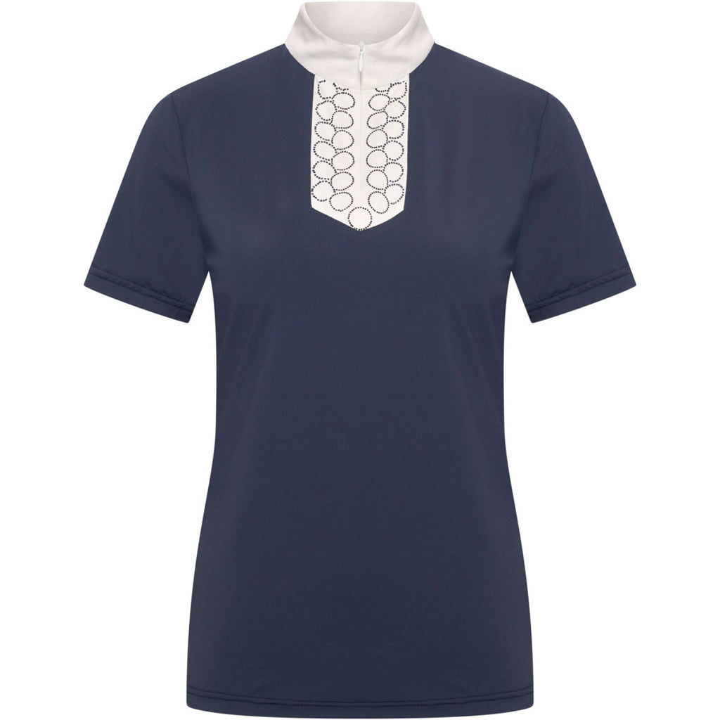 Imperial Riding Competition Shirt IRHShine Navy