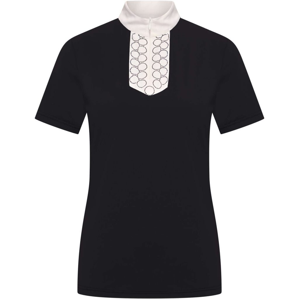 Imperial Riding Competition Shirt IRHShine Black