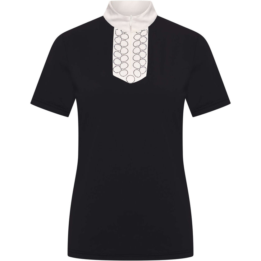 Imperial Riding Competition Shirt IRHShine Black