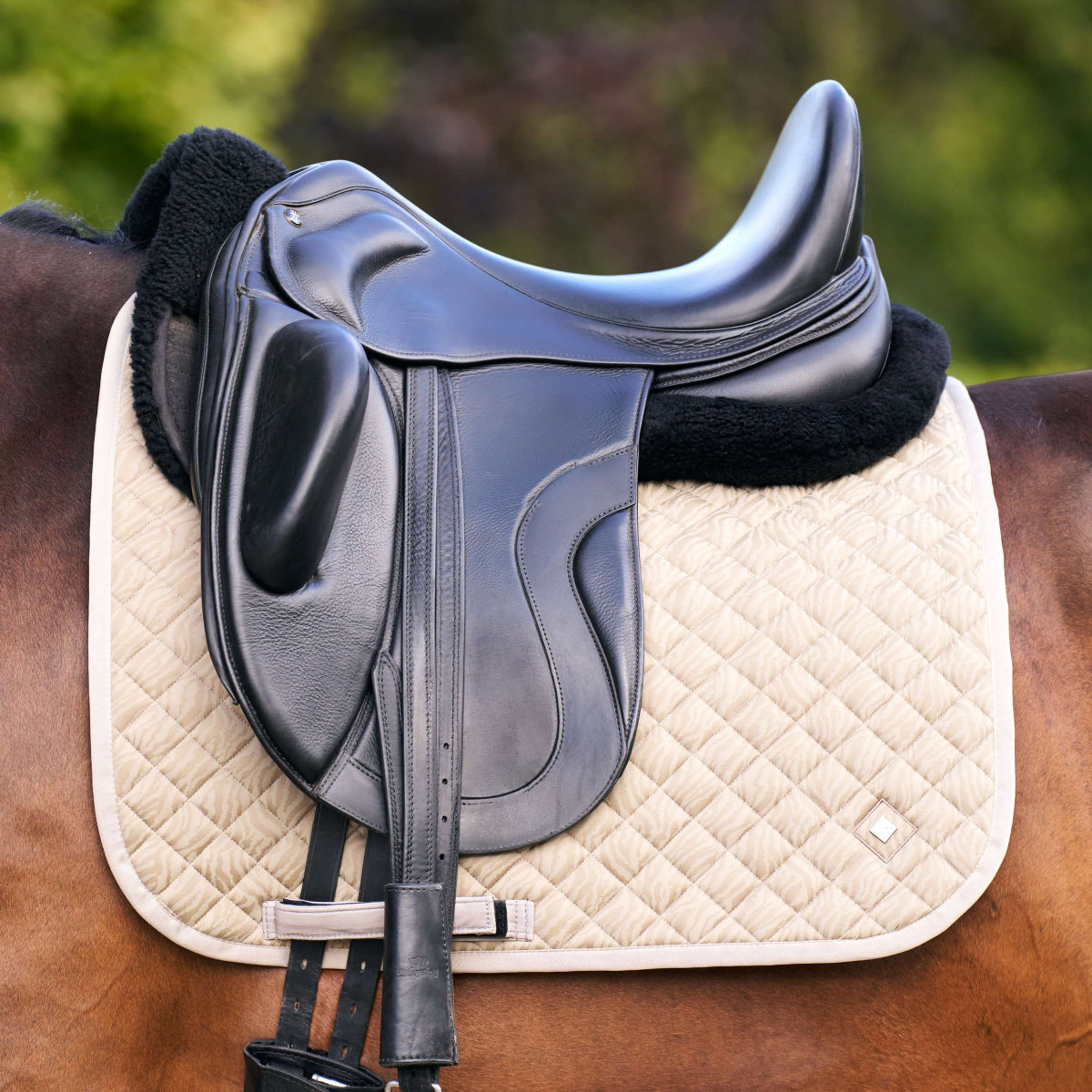 Imperial Riding Saddlepad IRHPenny Dressage Zebra AOP Imperial Riding Saddlepad IRHPenny Dressage Zebra AOP