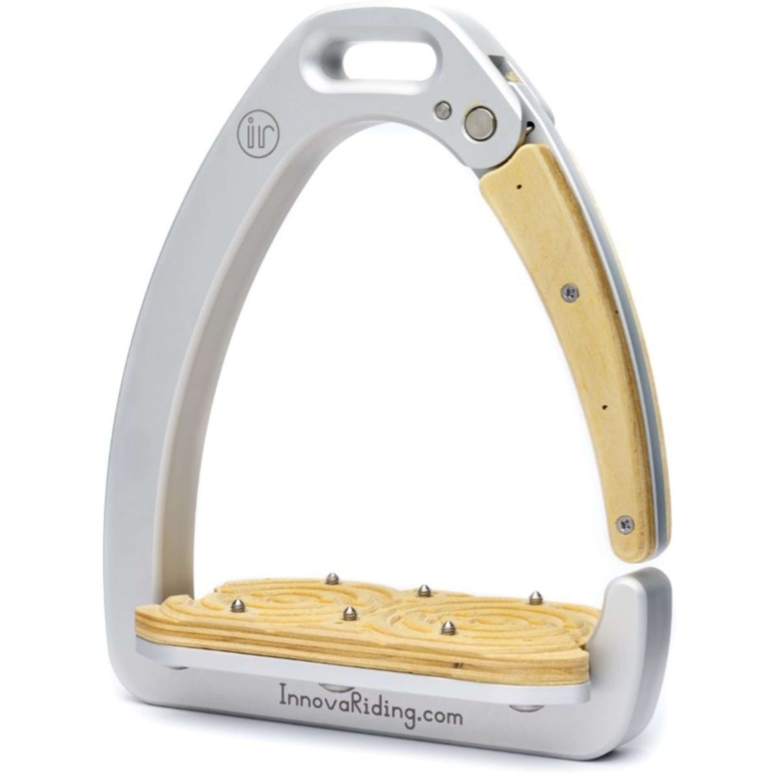 Innova Stirrups Dynamic Silver/Light Wood