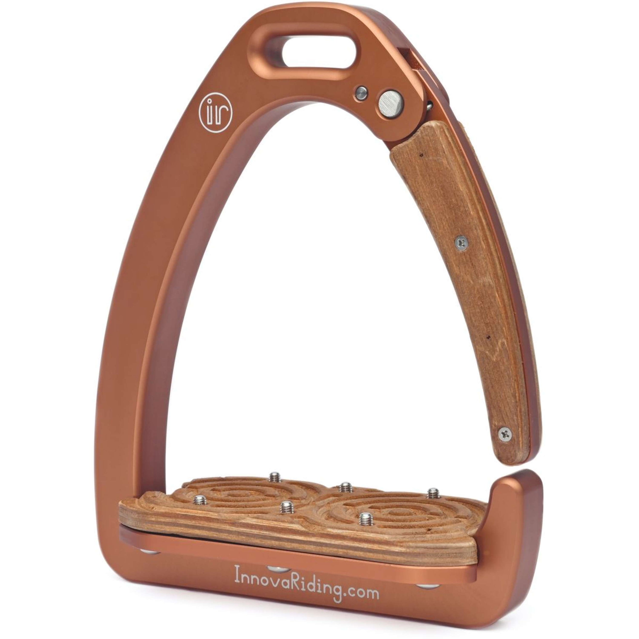 Innova Stirrups Dynamic Copper/Dark Wood Innova Stirrups Dynamic Copper/Dark Wood