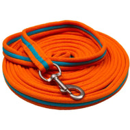 Imperial Riding Lunging Side Rope Crushion Soft Neon Orange