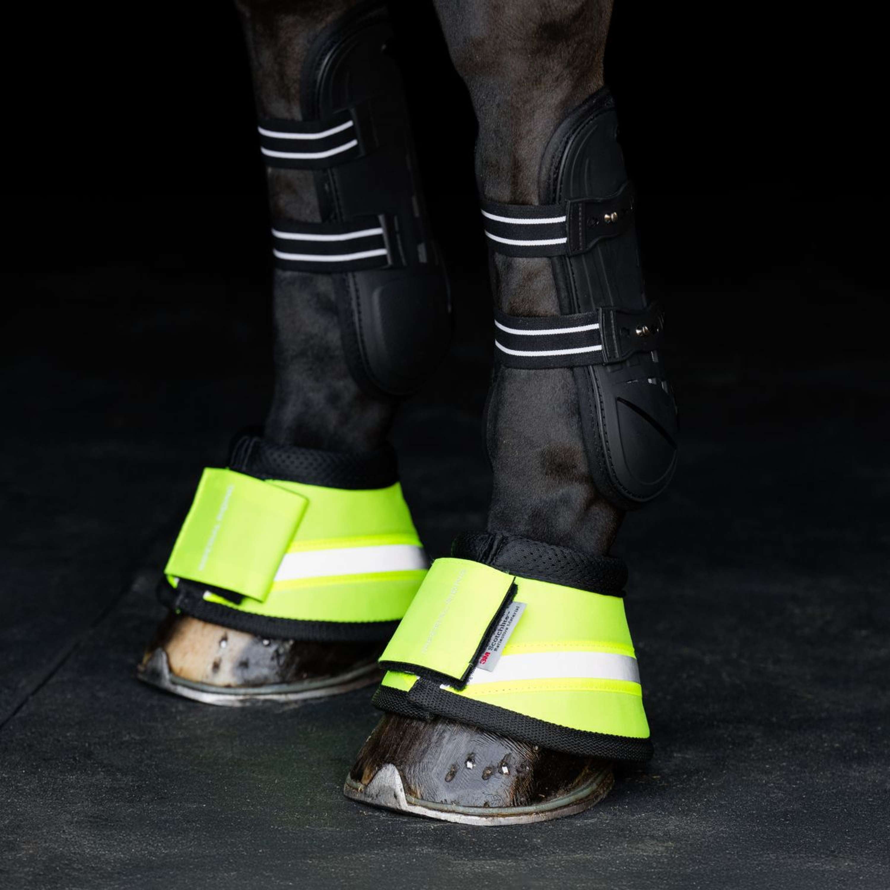 Imperial Riding Bell Boots IRHReflective Yellow