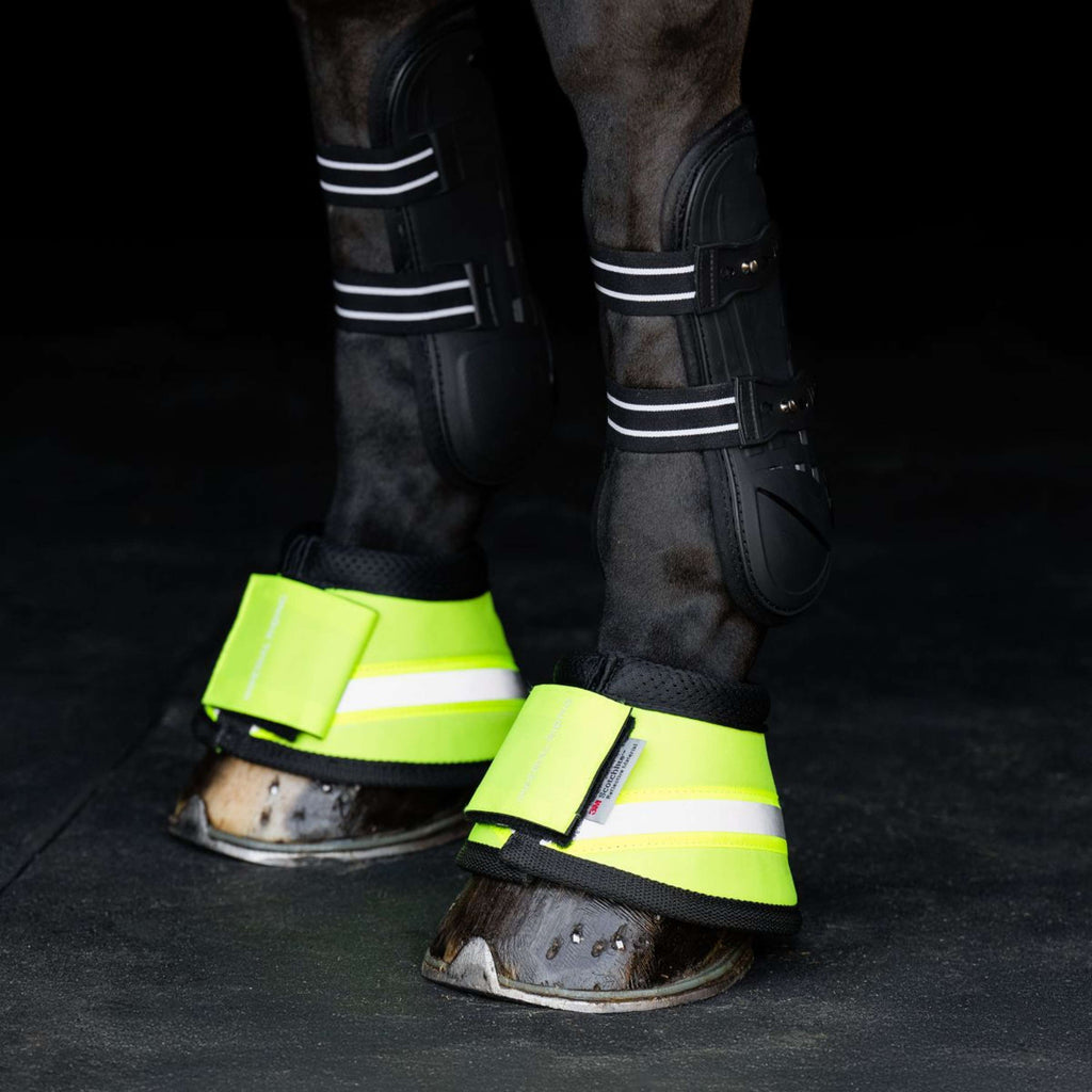 Imperial Riding Bell Boots IRHReflective Yellow
