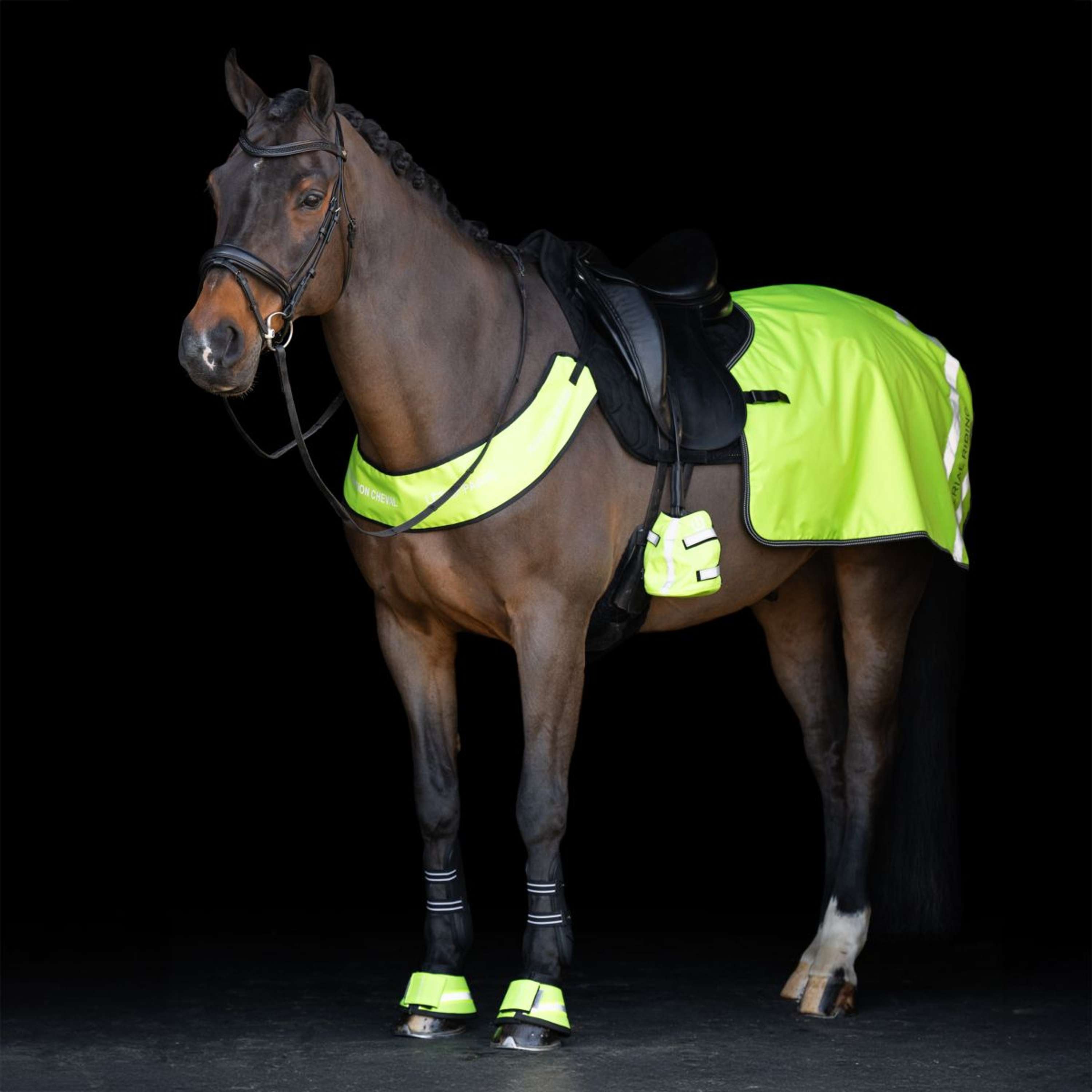 Imperial Riding Bell Boots IRHReflective Yellow
