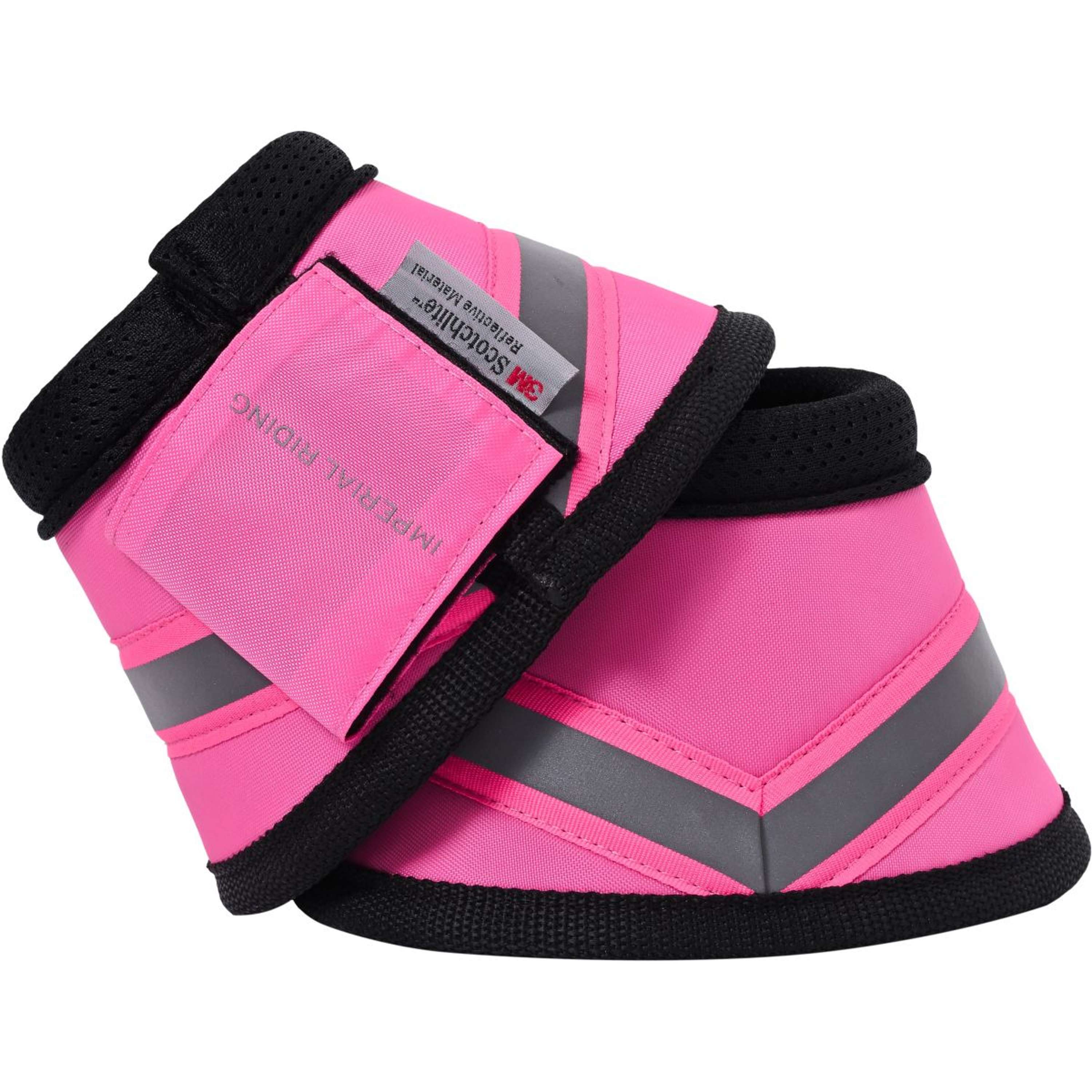 Imperial Riding Bell Boots IRHReflective Pink