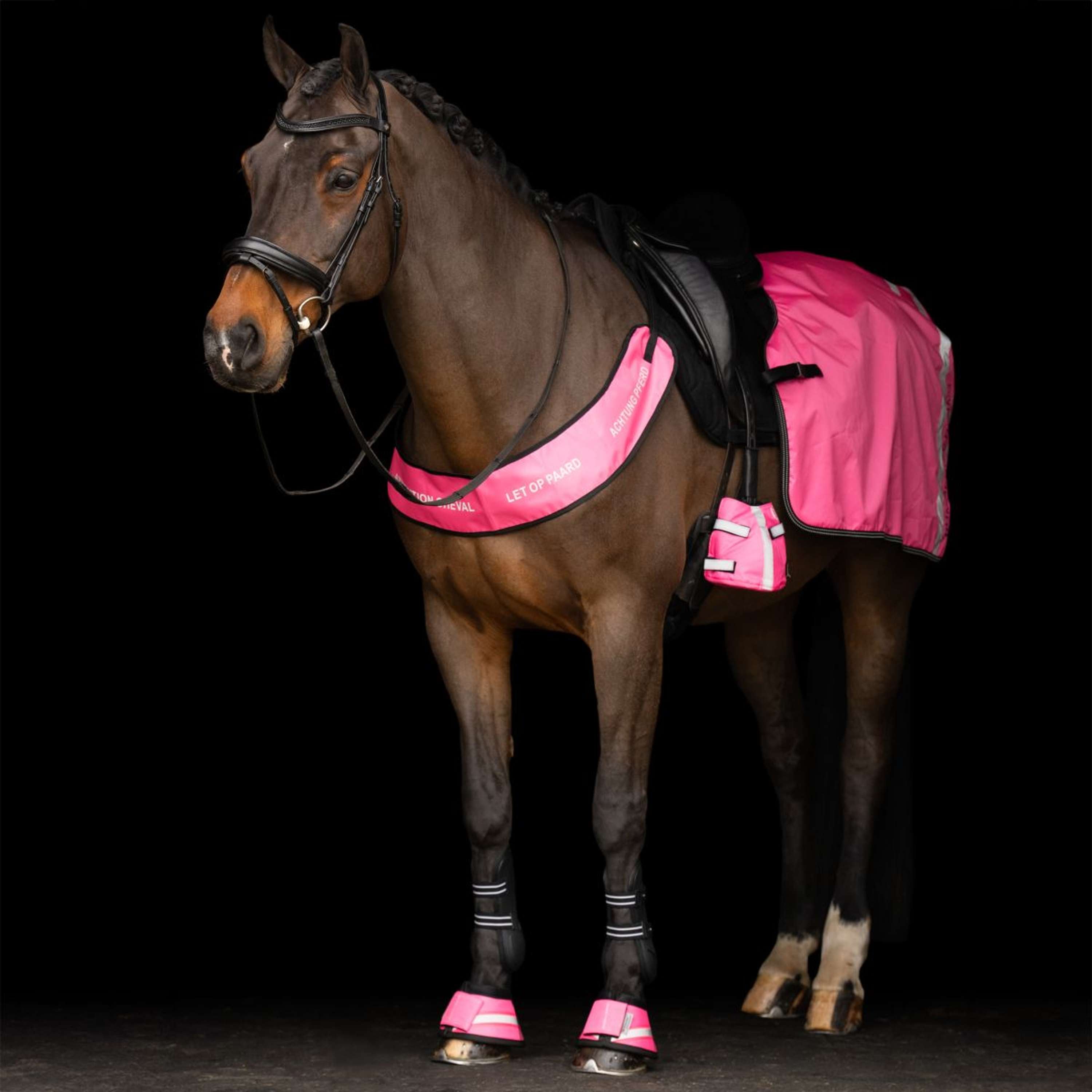 Imperial Riding Bell Boots IRHReflective Pink