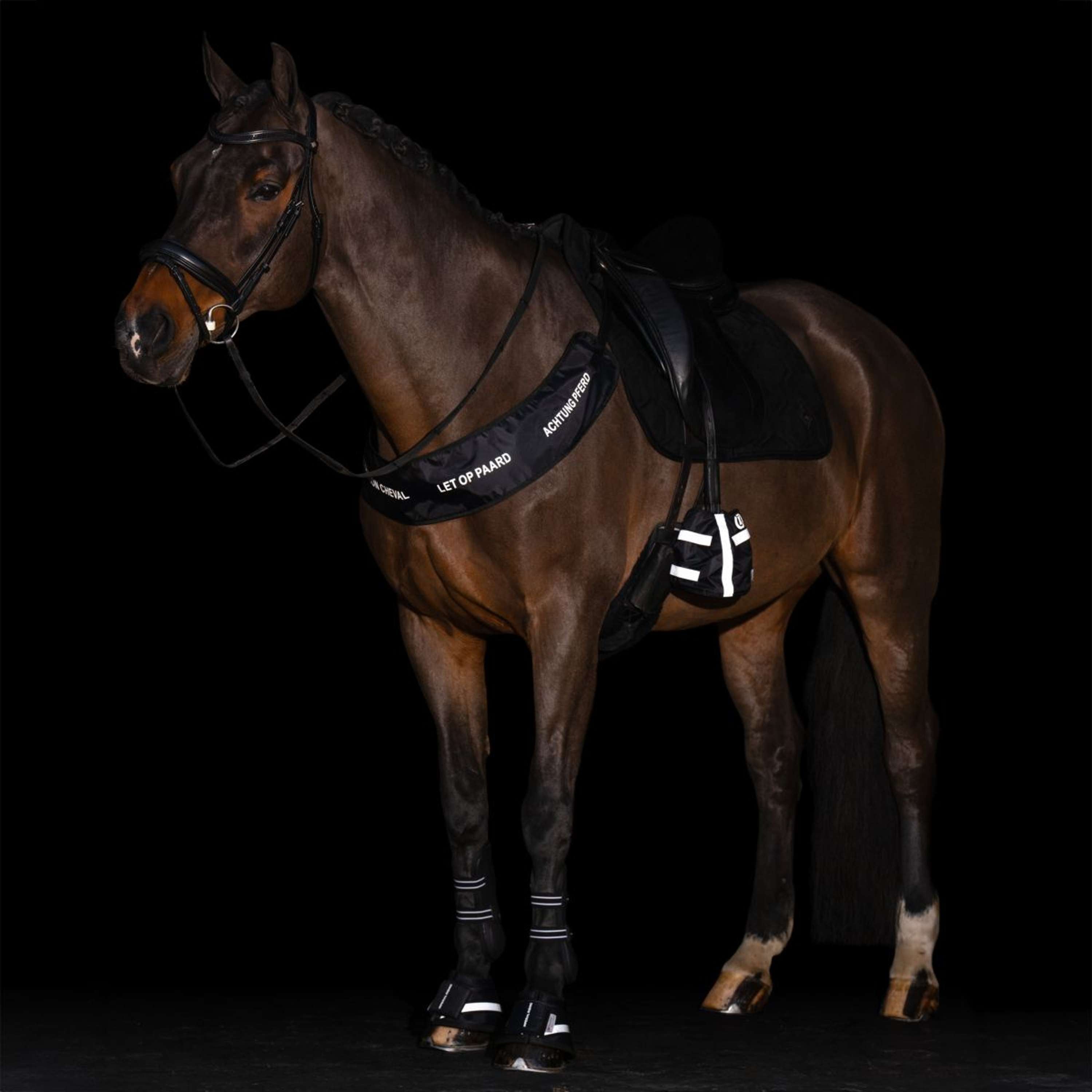 Imperial Riding Bell Boots IRHReflective Black