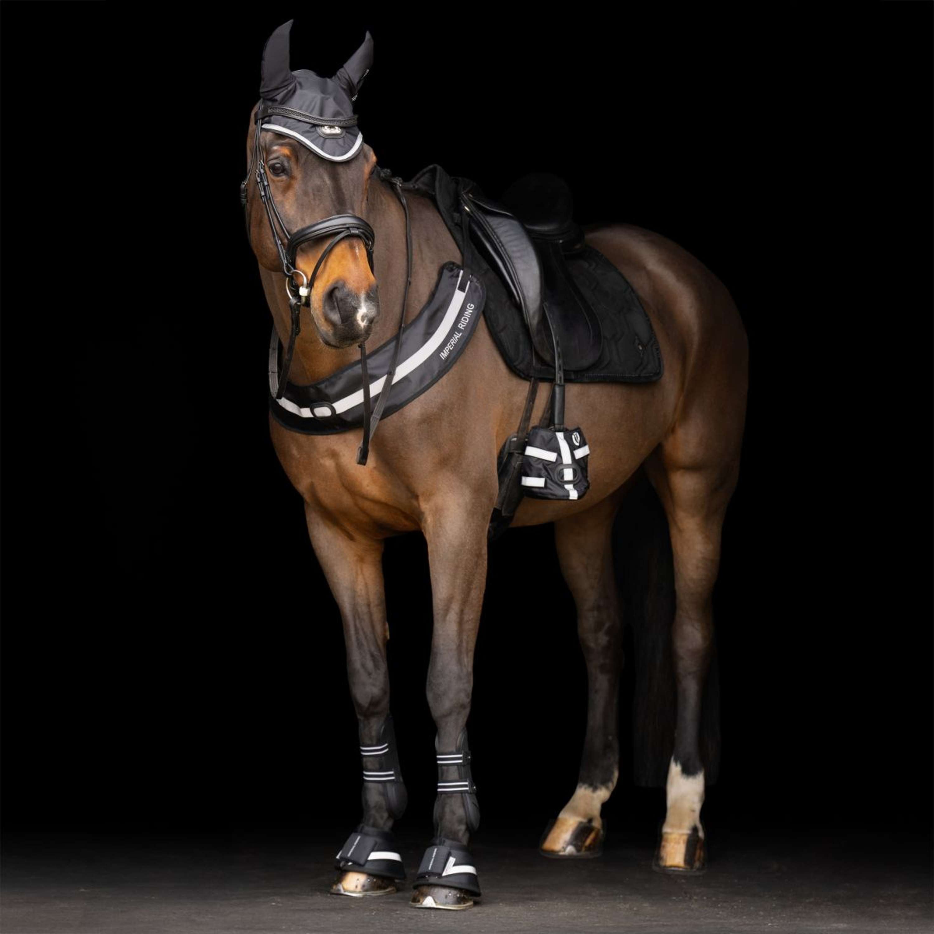 Imperial Riding Ear Bonnet IRHLuminous Black