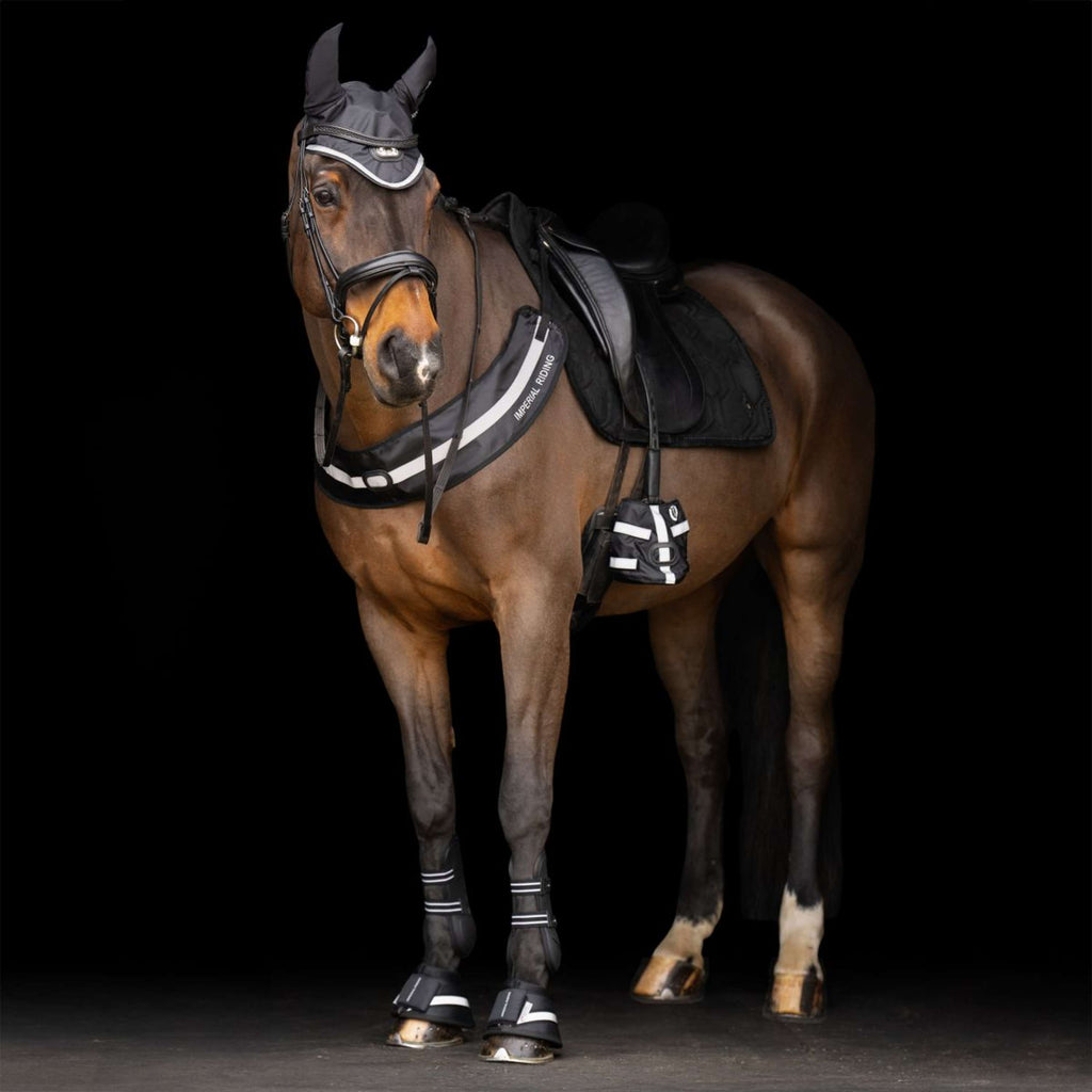 Imperial Riding Ear Bonnet IRHLuminous Black
