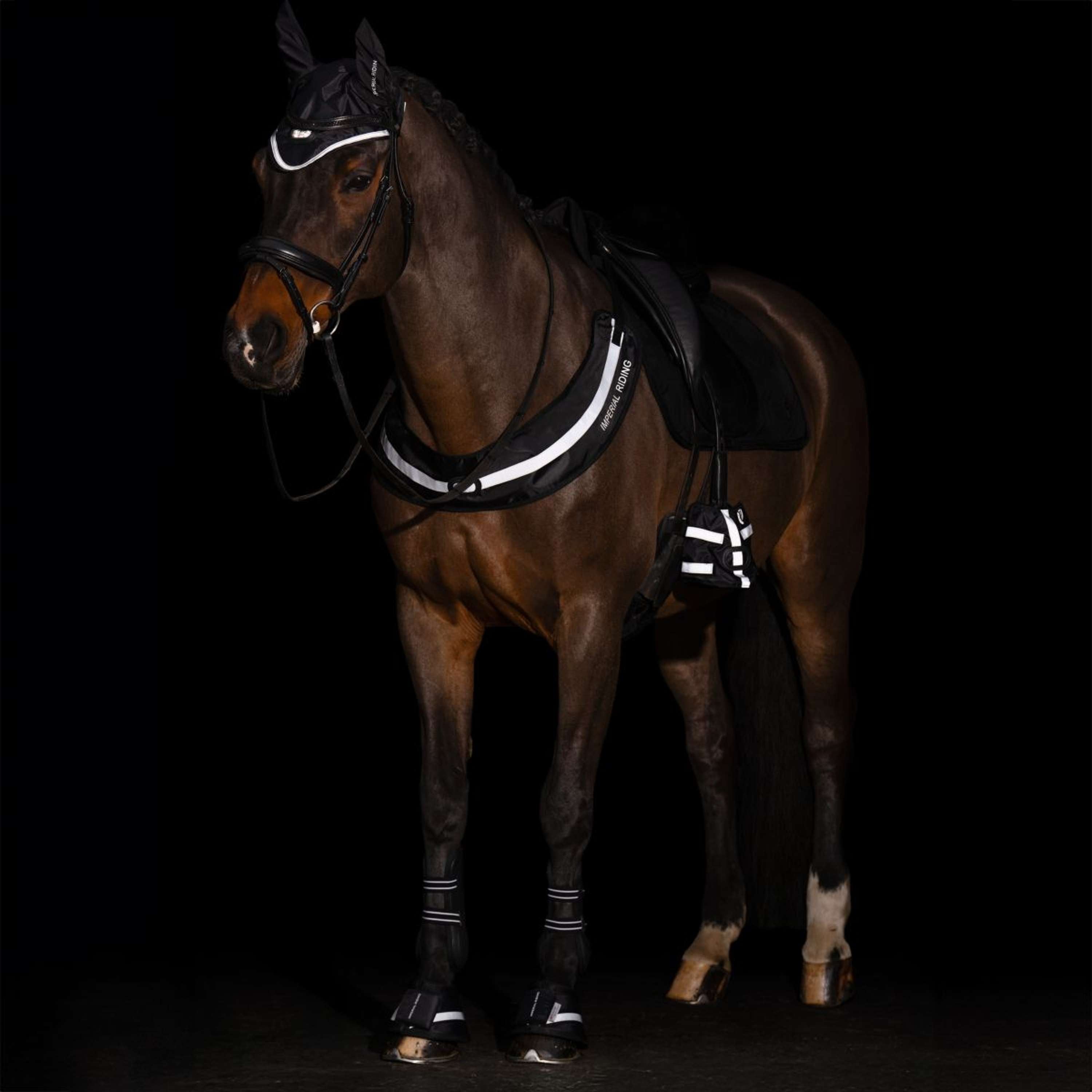 Imperial Riding Ear Bonnet IRHLuminous Black