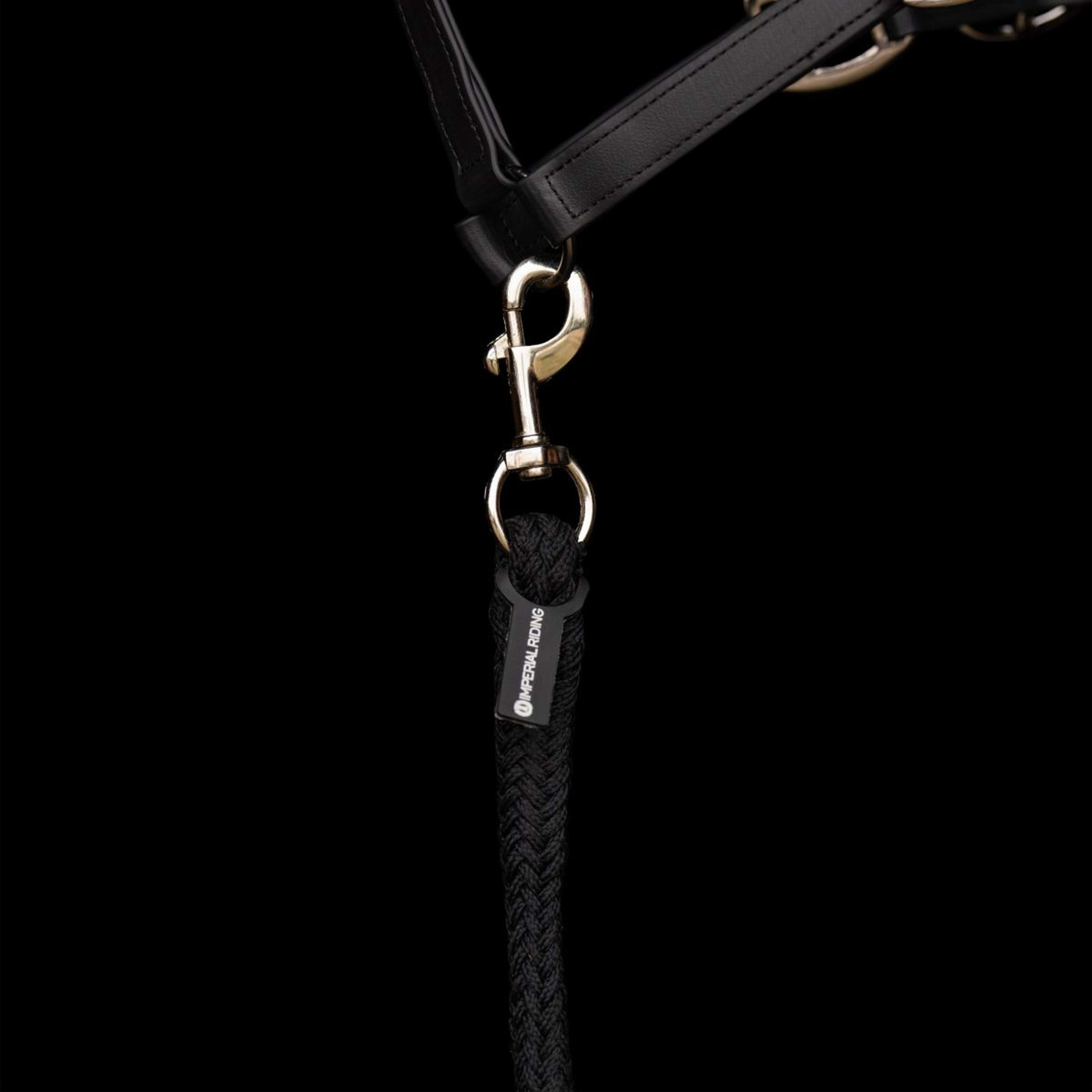 Imperial Riding Lead Rope IRHClassic Black