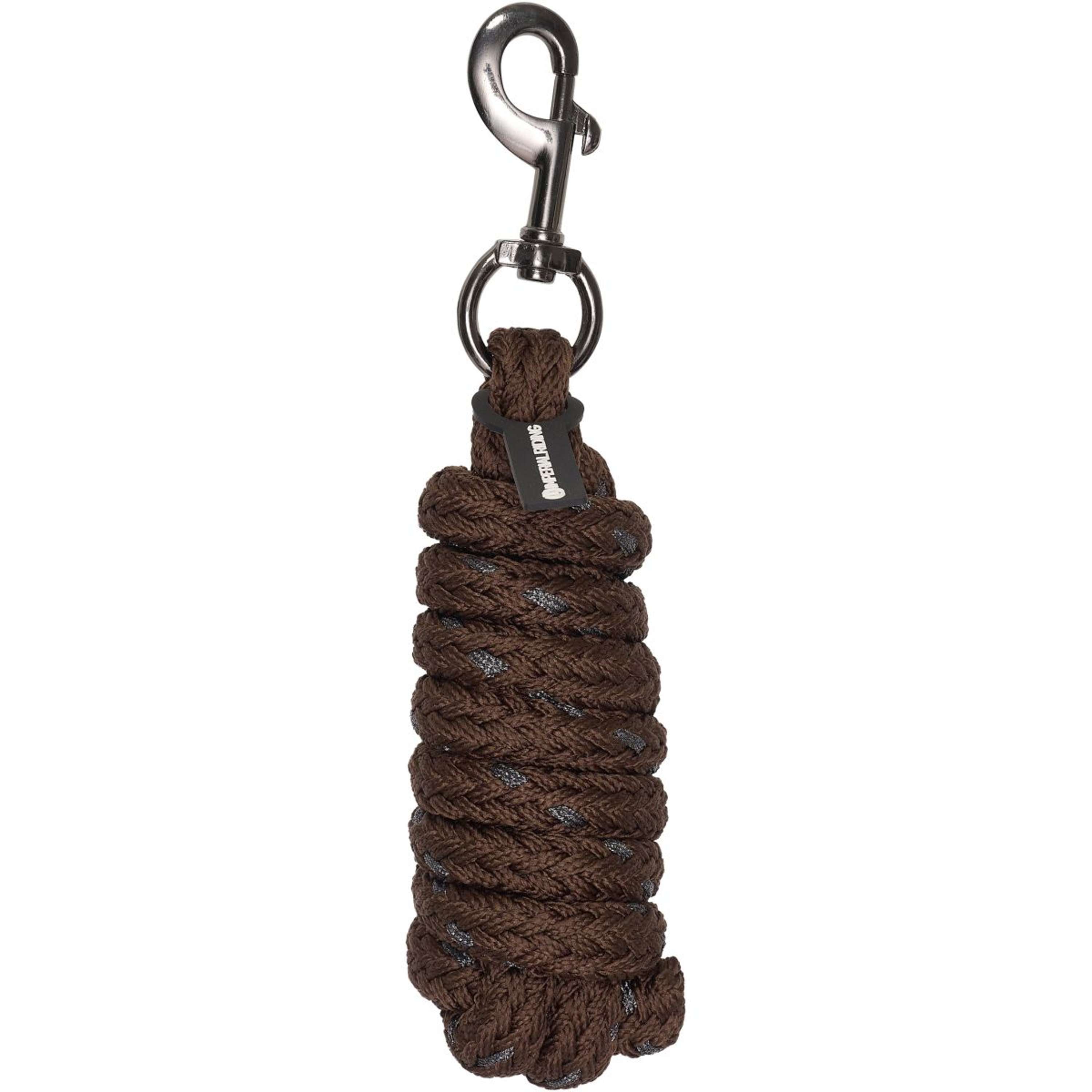 Imperial Riding Lead Rope IRHDeluxe with Carabiner bronze