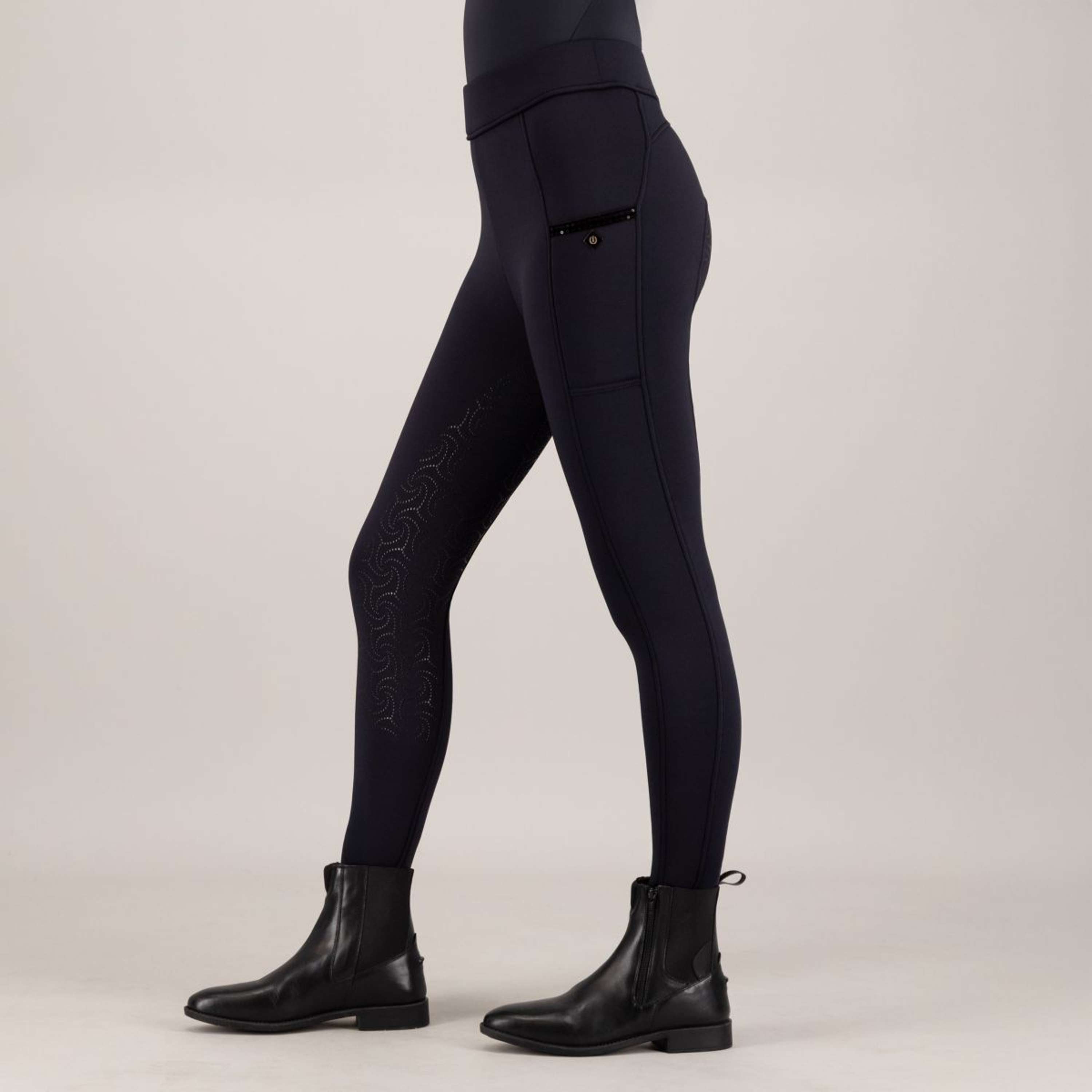 Imperial Riding Riding Legging IRHTeddy Full Grip Navy