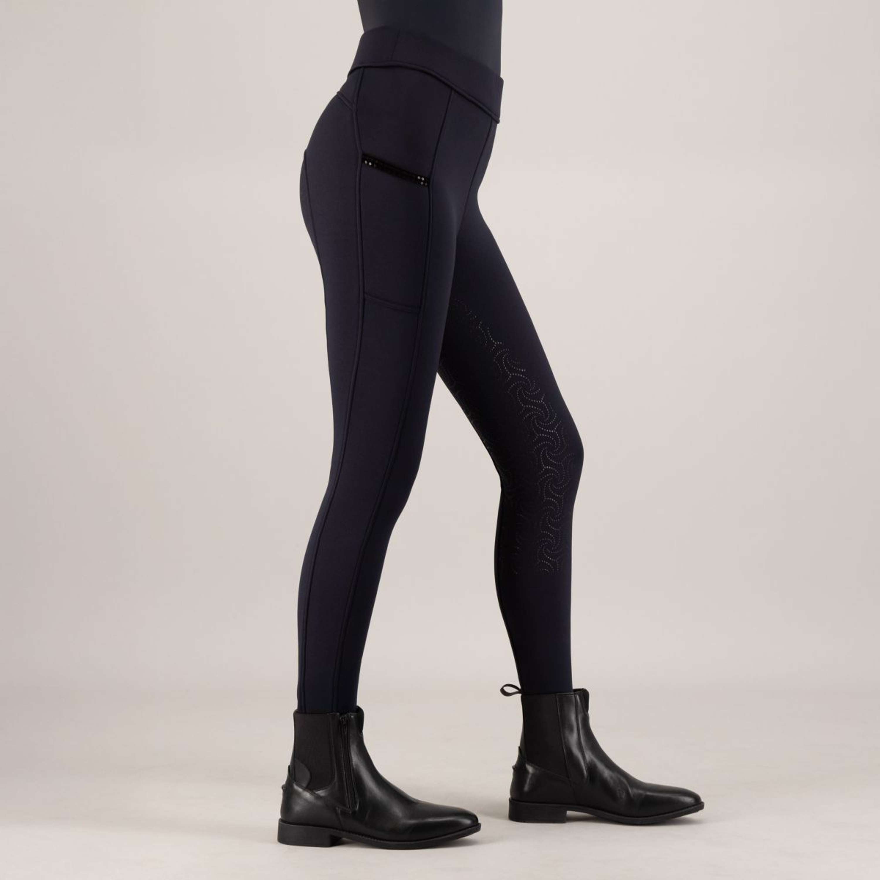 Imperial Riding Riding Legging IRHTeddy Full Grip Navy